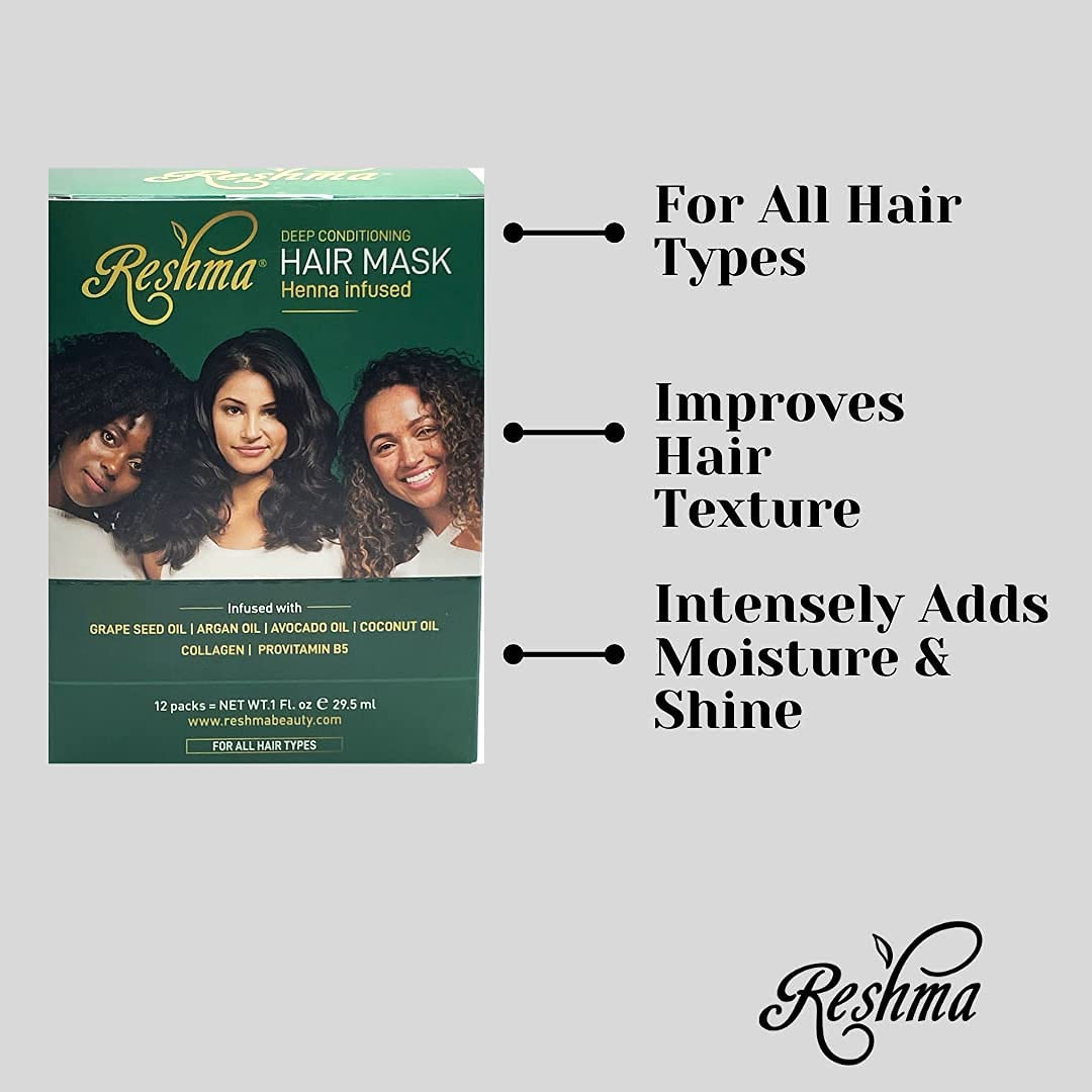 Reshma Beauty Deep Conditioning Hair Mask |Hair Treatment Infused With Collagen & Pro-Vitamin B5|Restorating & Nourishing For Al