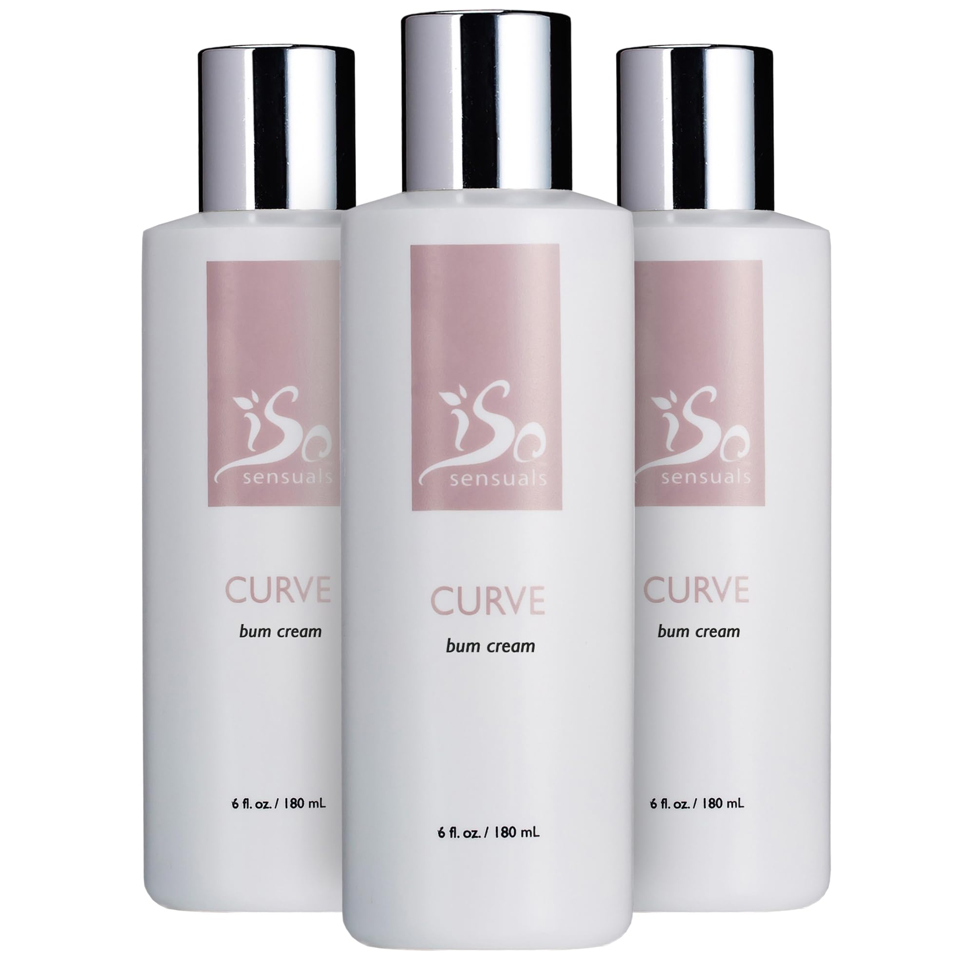 IsoSensuals CURVE Butt Enhancement Cream - 3 Bottles