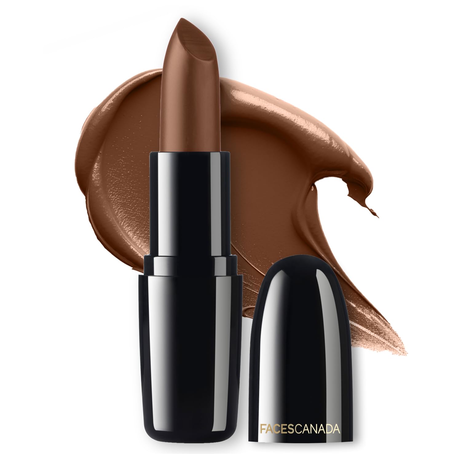 FACESCANADA Weightless Creme Lipstick - Natural Brown 21 | Infused with Vitamin E | Creamy Texture | Hydrating Lipstick | Ultra 
