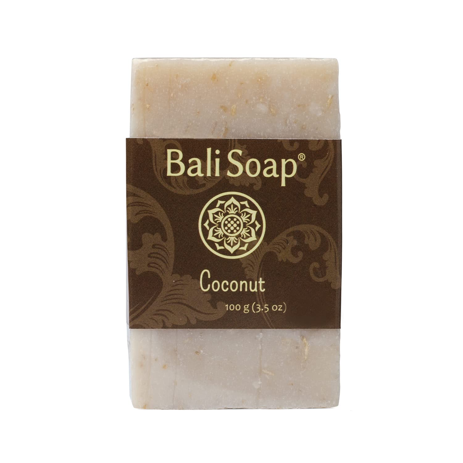 Bali Soap - Coconut Natural Soap - Bar Soap For Men & Women - Bath, Body And Face Soap - Vegan, Handmade, Exfoliating Soap - 3 P