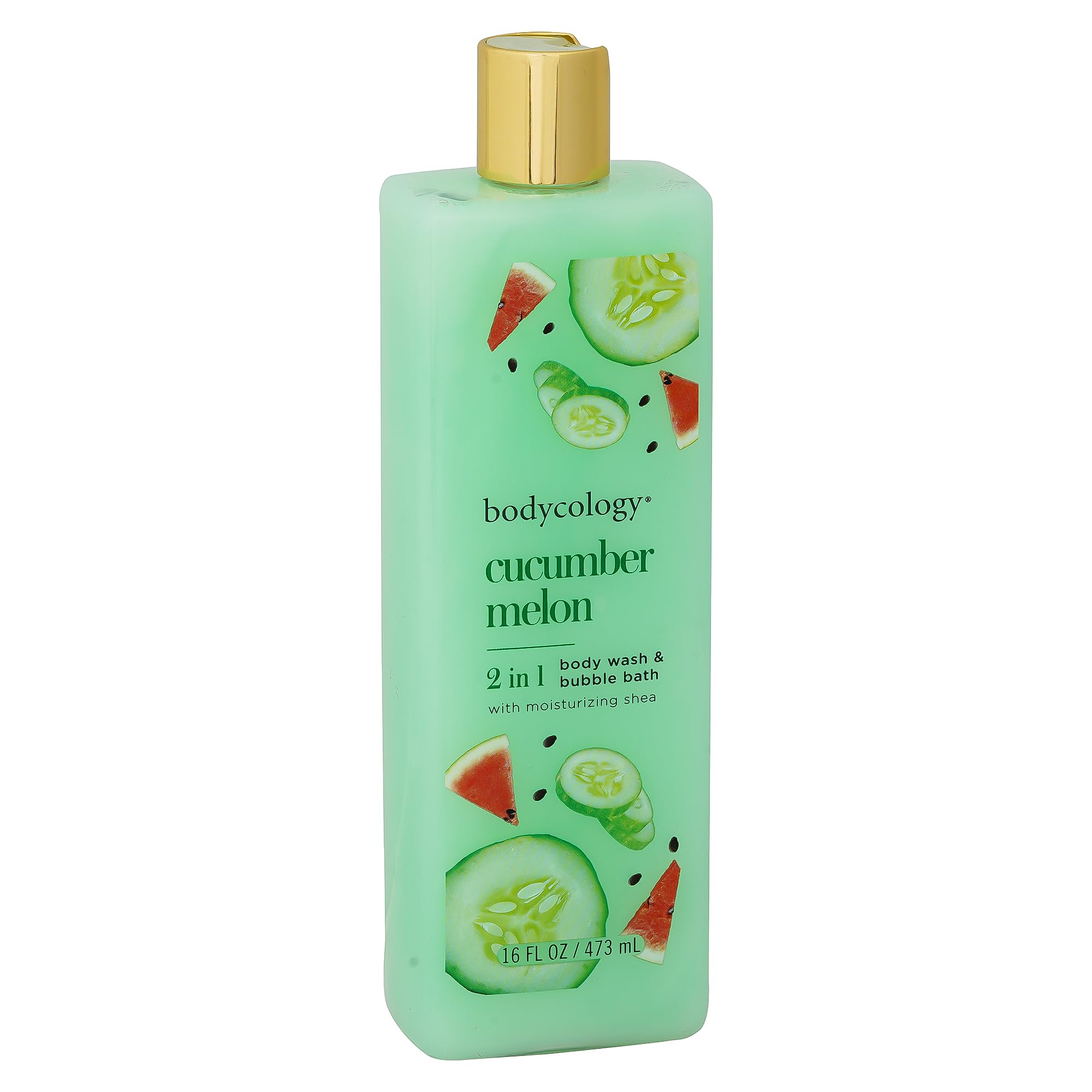 Bodycology Melon16Oz 2-1 Body Wash & Bubble Bath (Pack Of 3)