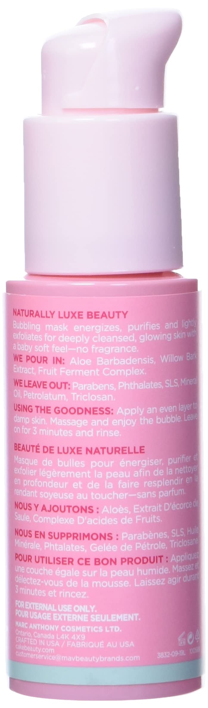 Cake Beauty Baby Skin Bubble Purifying Facial Mask, 1.69 Ounce