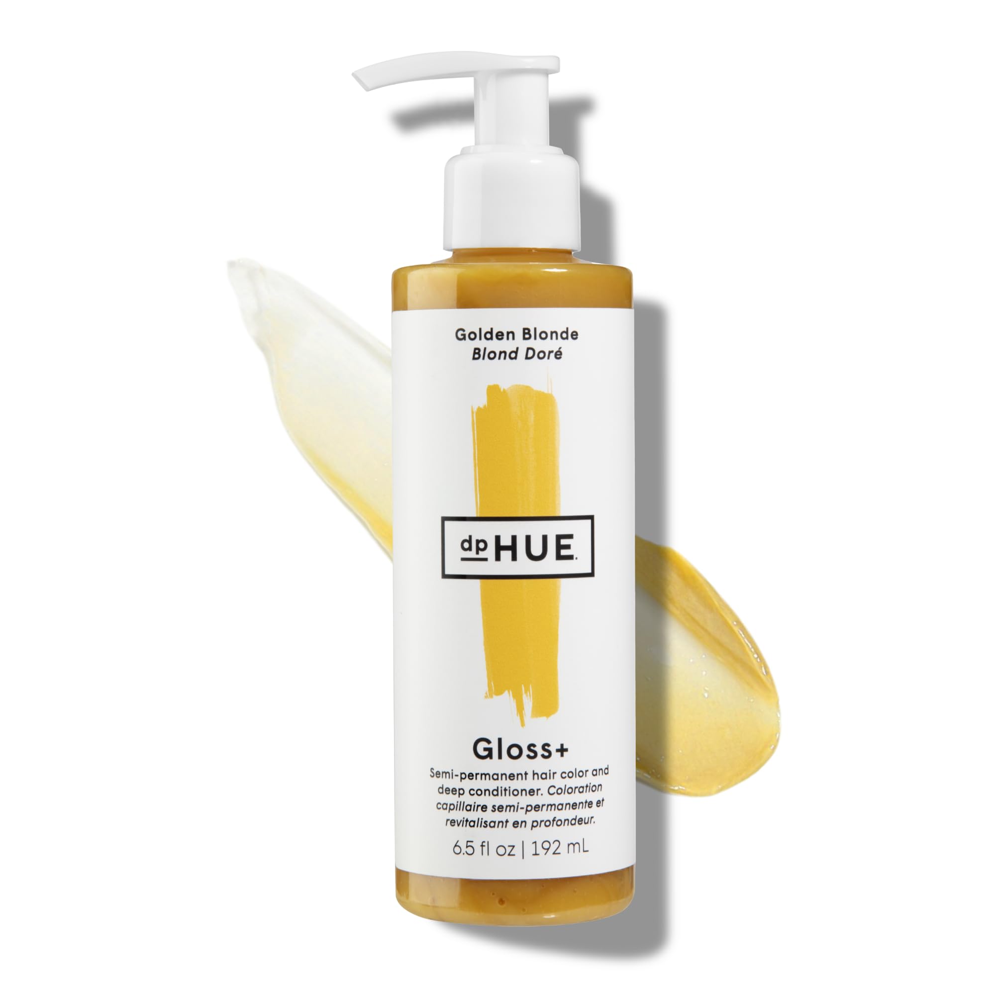 dpHUE Gloss+, Golden Blonde - Conditioning Semi-Permanent Hair Gloss - For Light Blondes with Golden Tones - No Mix Deposit - La