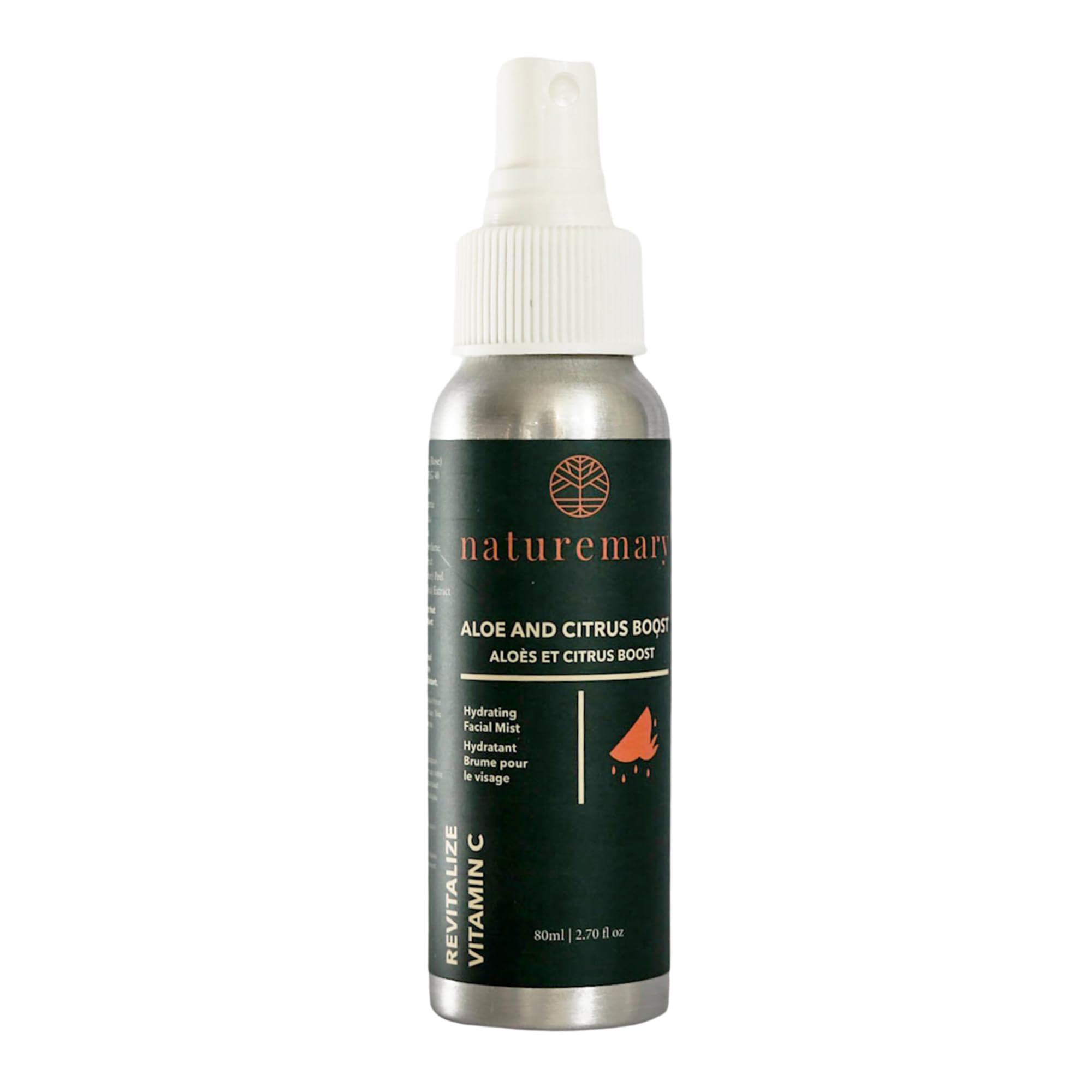 Revitalize Vitamin C Hydrating Facial Mist - Aloe And Citrus Boost By Naturemary For Unisex - 2.7 Oz Mist