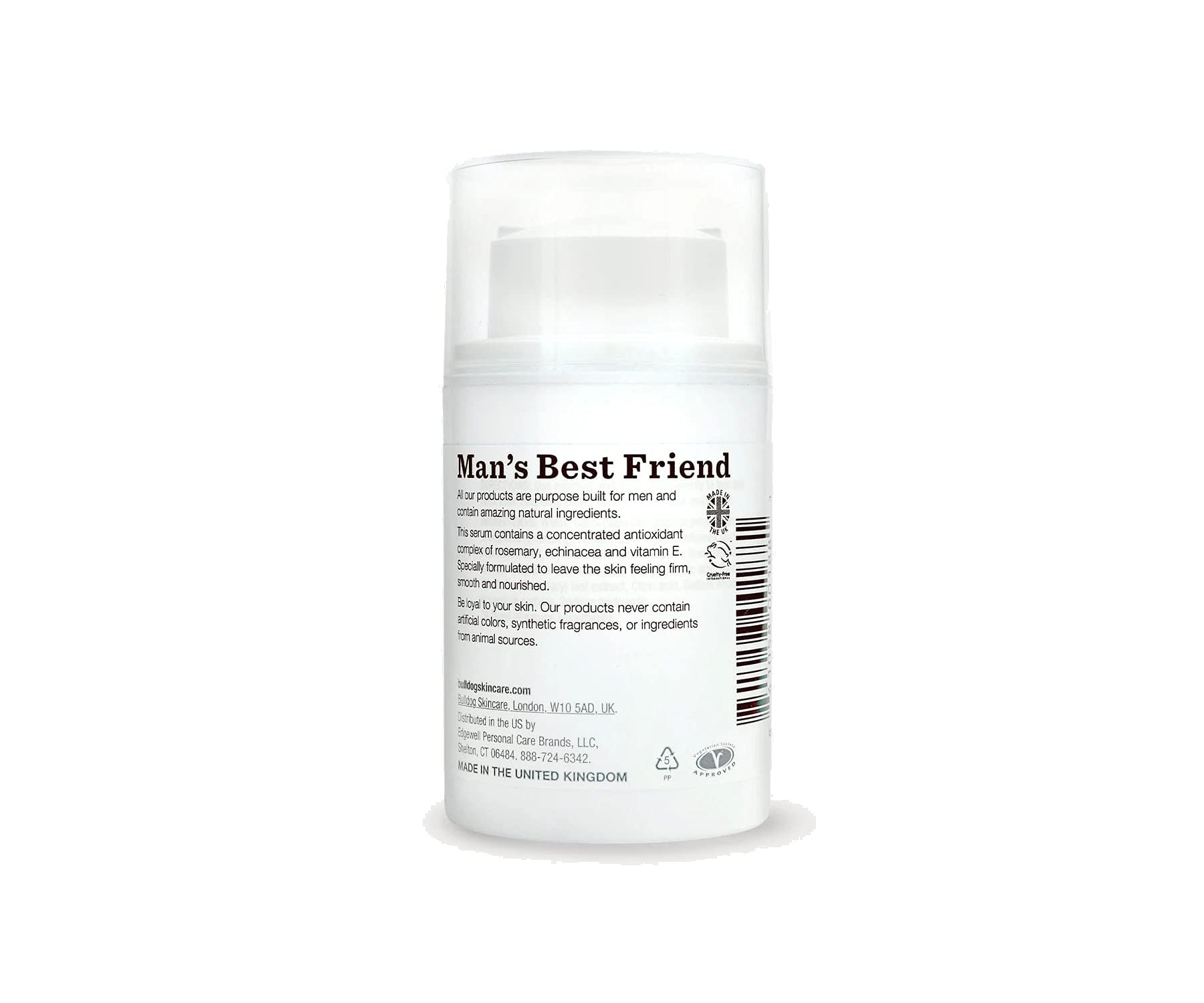 Bulldog Age Defense Serum for Mens Skincare and Grooming, 1.6 Ounce