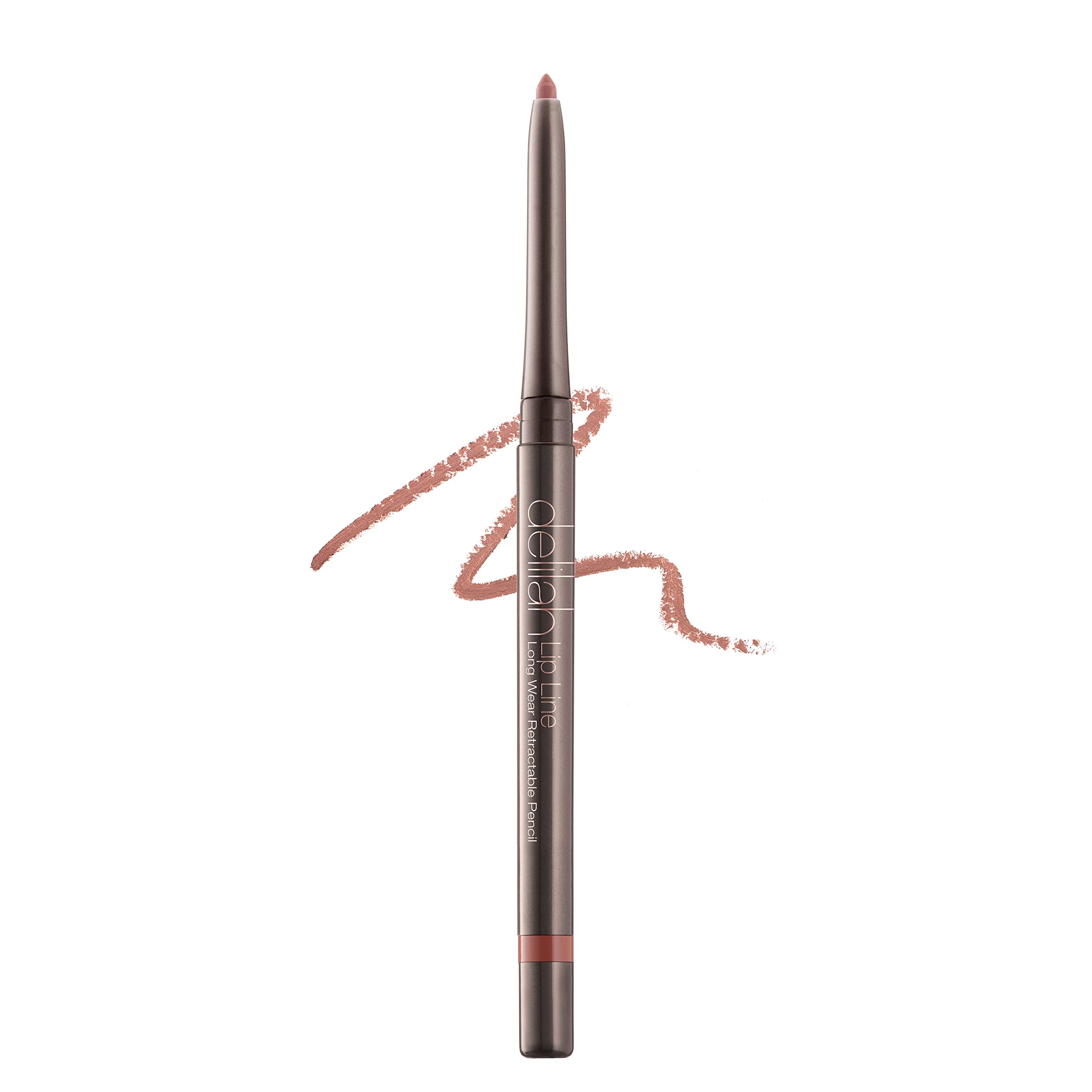 Lip Line Long Wear Retractable Pencil - Naked By Delilah For Women - 0.011 Oz Lip Liner