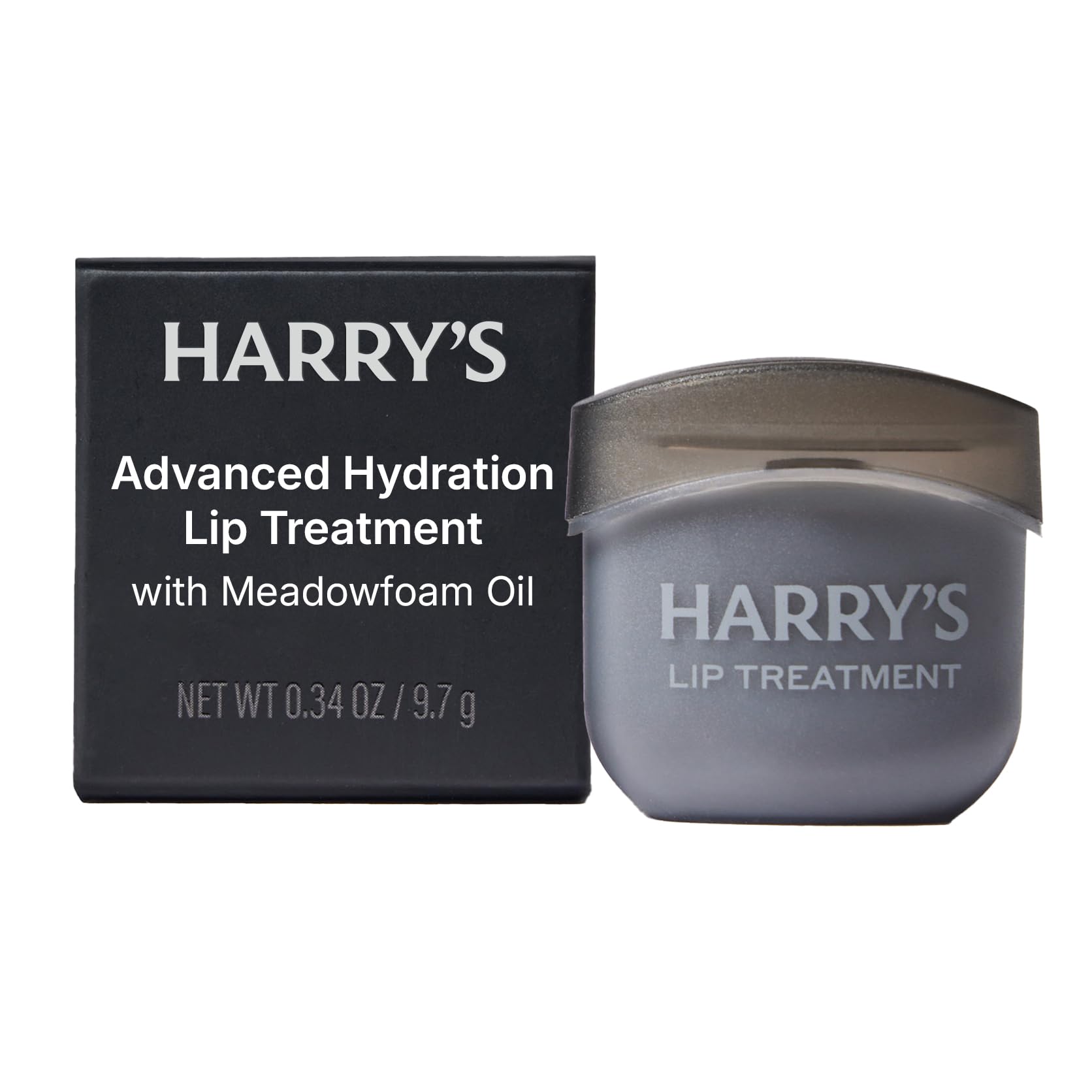 Harrys Advanced Hydration Lip Treatment for Men  Clear Finish  0.34 oz