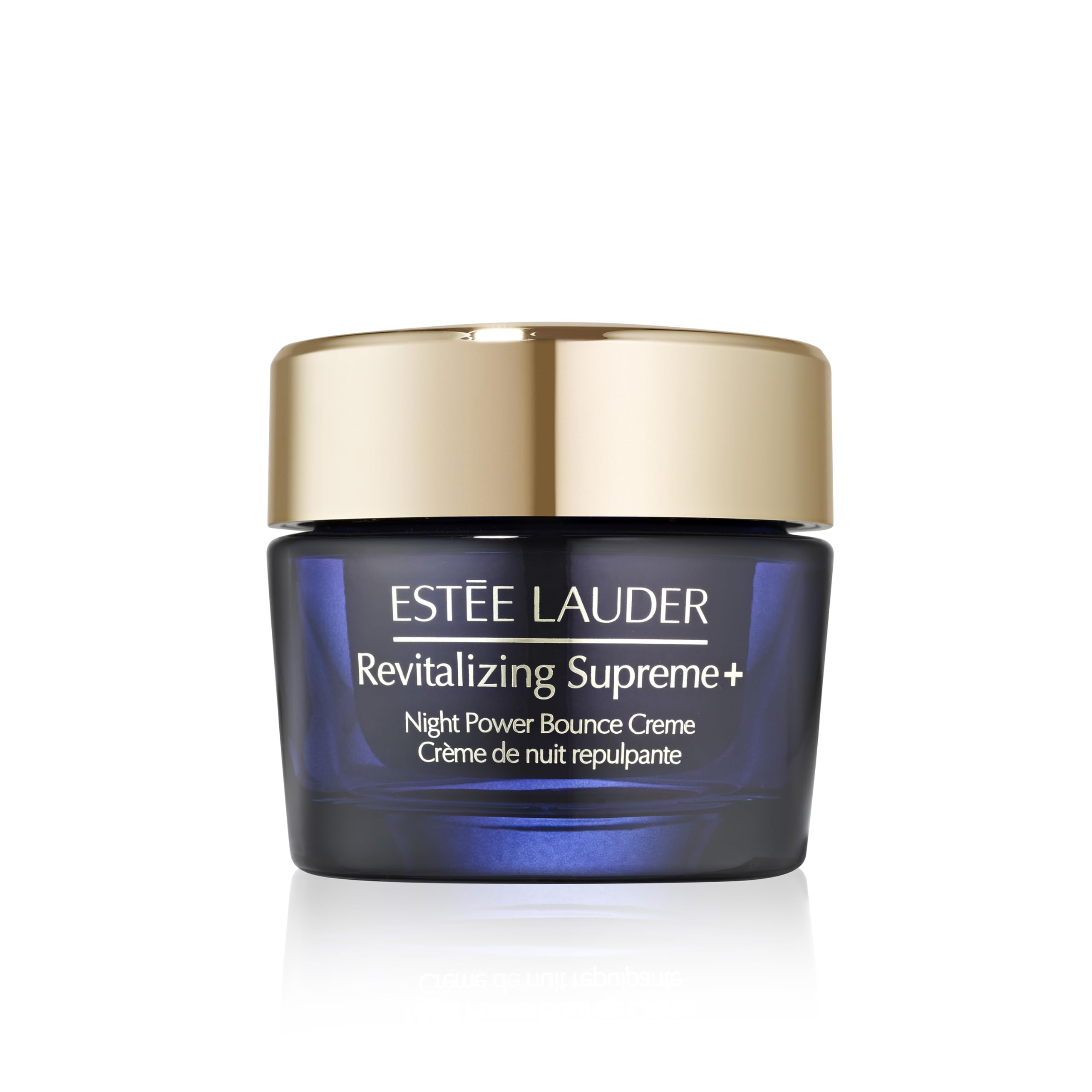 Est  e Lauder Revitalizing Supreme+ Night Power Bounce Cream Moisturizer with Peptides for Firmness, 1.7 Ounce
