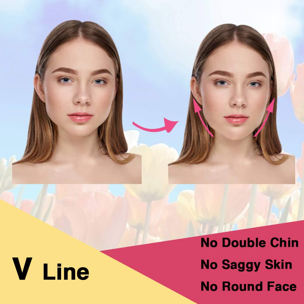 Reusable Chin Slimming Strap Face Lift Tape V Line Lifting Face Mask Double Chin Reducer Face Neck Slimmer Jawline Shaper Anti S