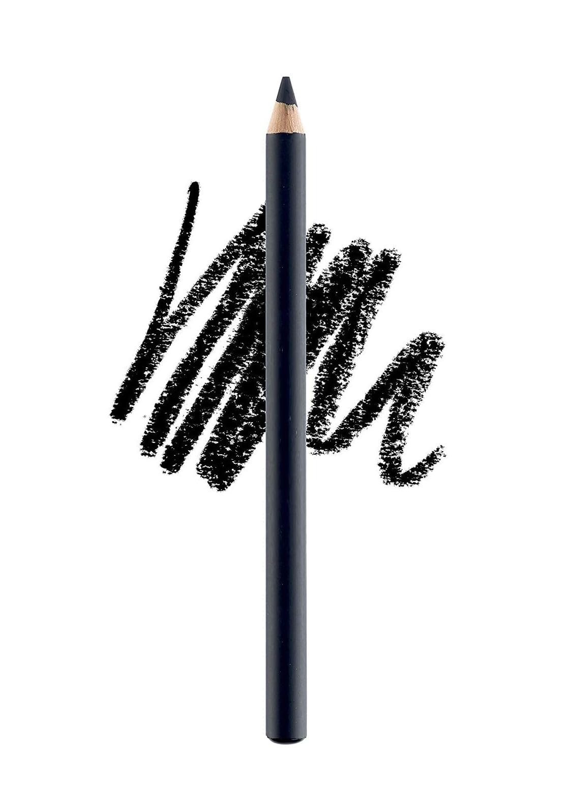 Black Pigmented Kajal Eyeliner Pencil, Dark Black, 1.5 G