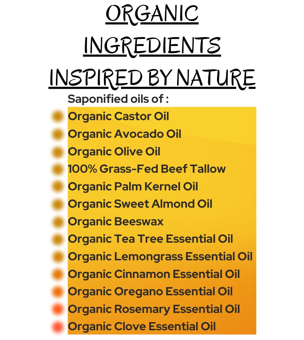 -Black Belt Defense- USA Made Bar Soap for All Combat Athletes & Sport Enthusiasts - Potent Odor Defense- Unique blend of 7 Orga