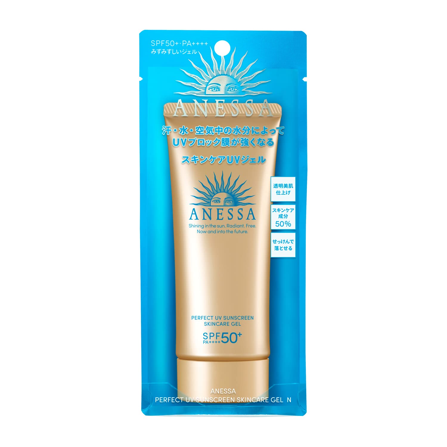2022 Model Anessa Perfect Uv Skin Care Gel N Sunscreen / Uv Fruity Floral Scent, Main Unit 3.1 Oz (90 G)