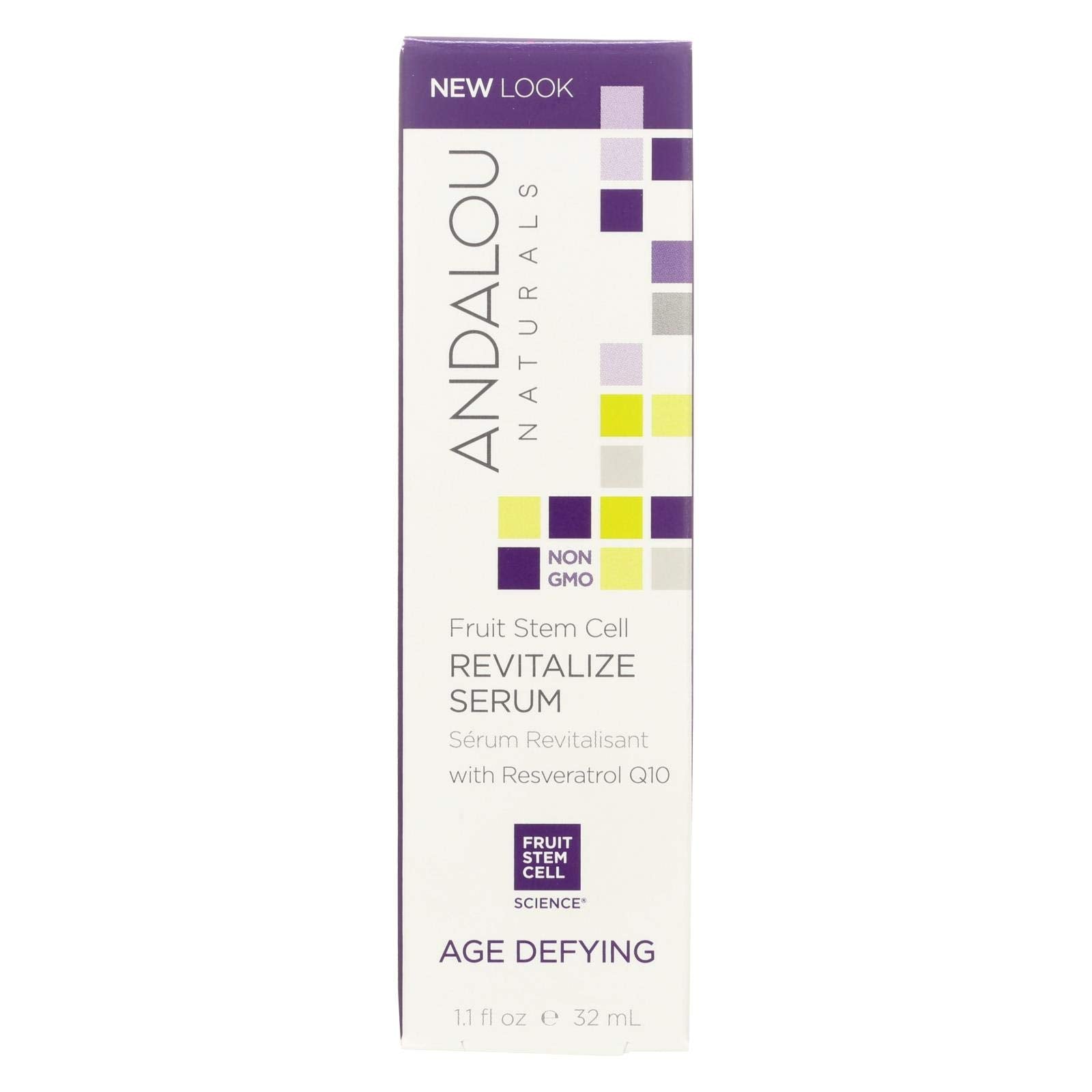 Andalou Naturals Fruit Stem Cell Revitalize Serum Age-Defying - 1.1 fl oz