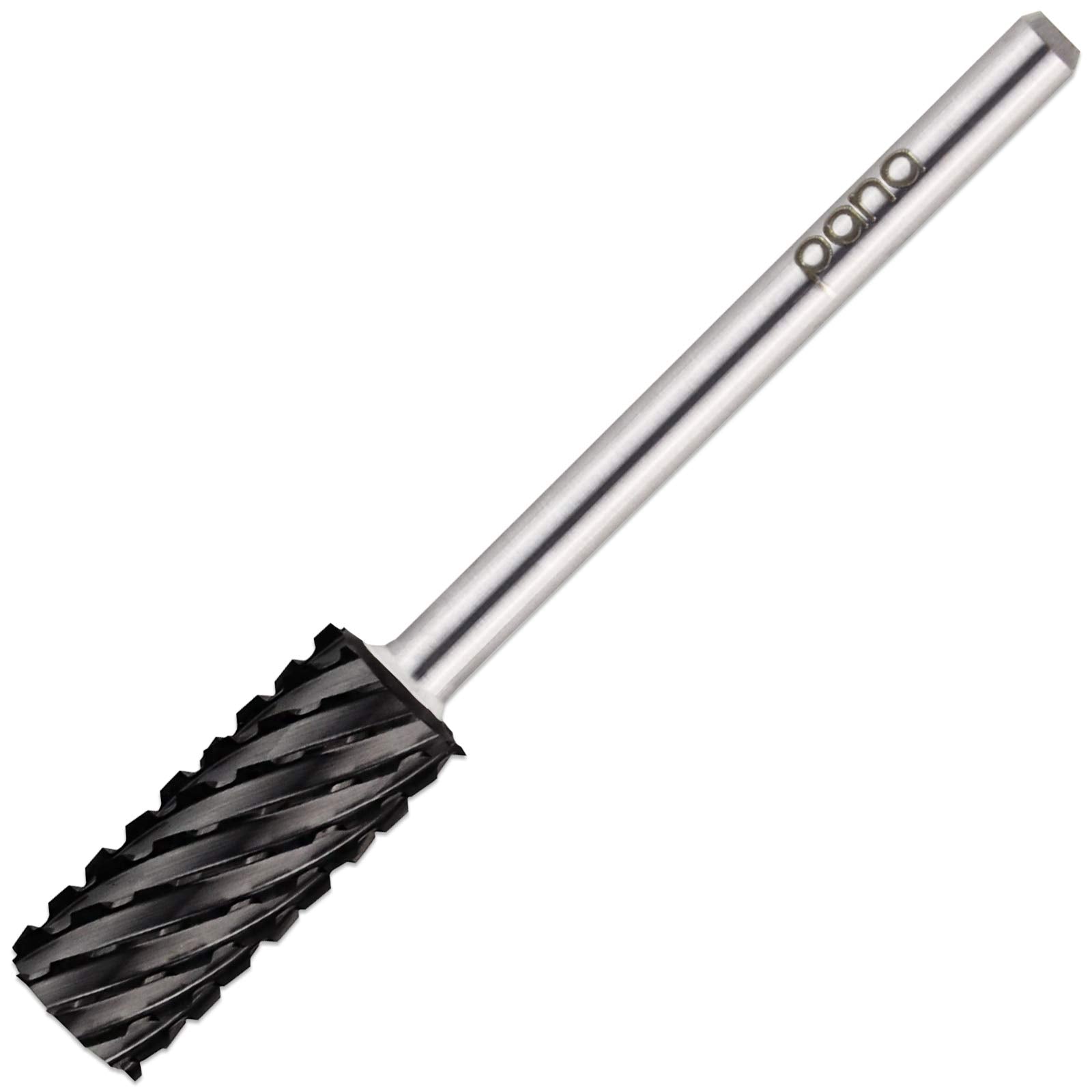 USA PANA Professional 3/32 Shank Size - Flat Top Small Barrel Carbide Bit - 5X Coarse Grit to Extra Fine Grit - Gold, Silver, DL