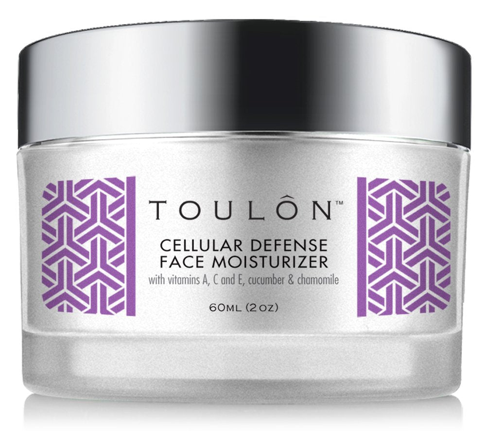 Antioxidant Moisturizer for Face with Vitamin A,C,E,Cucumber and Chamomile. Reduces Wrinkles and Fights Free Radical Damage, 2 o