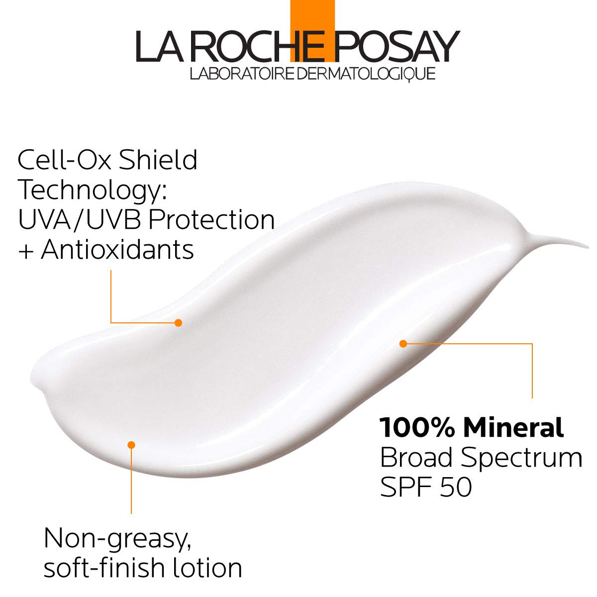 La Roche-Posay Anthelios Mineral Sunscreen Gentle Lotion Broad Spectrum Spf 50, Face And Body Sunscreen With Zinc Oxide And Tita