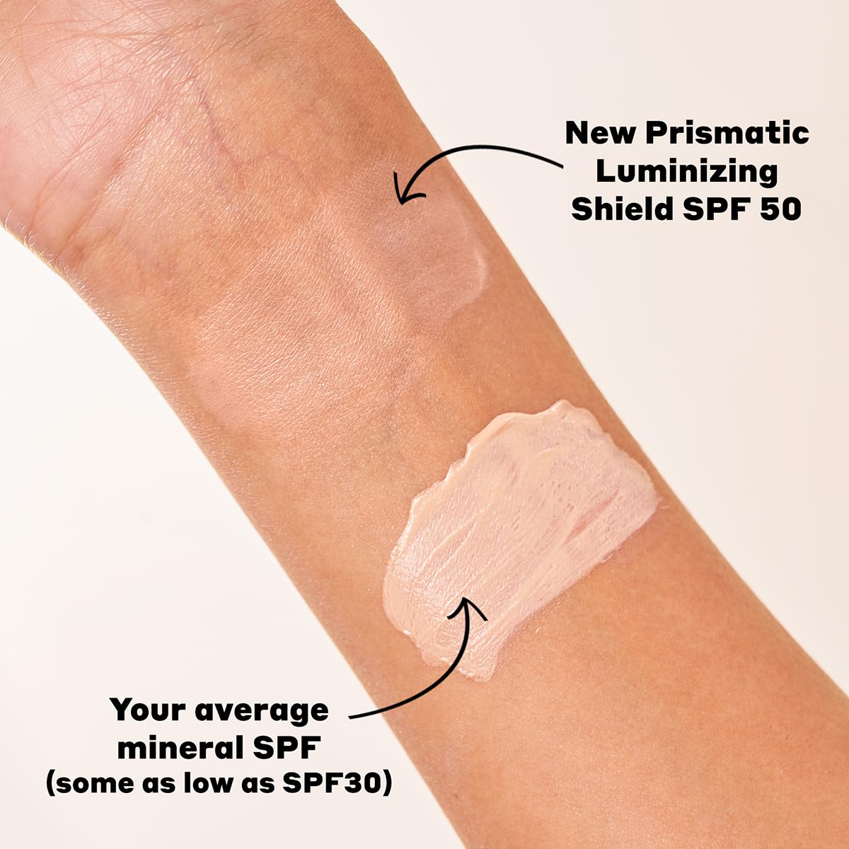 Prismatic Luminizing Mineral Shield SPF 50 with Niacinamide + Hyaluronic Acid