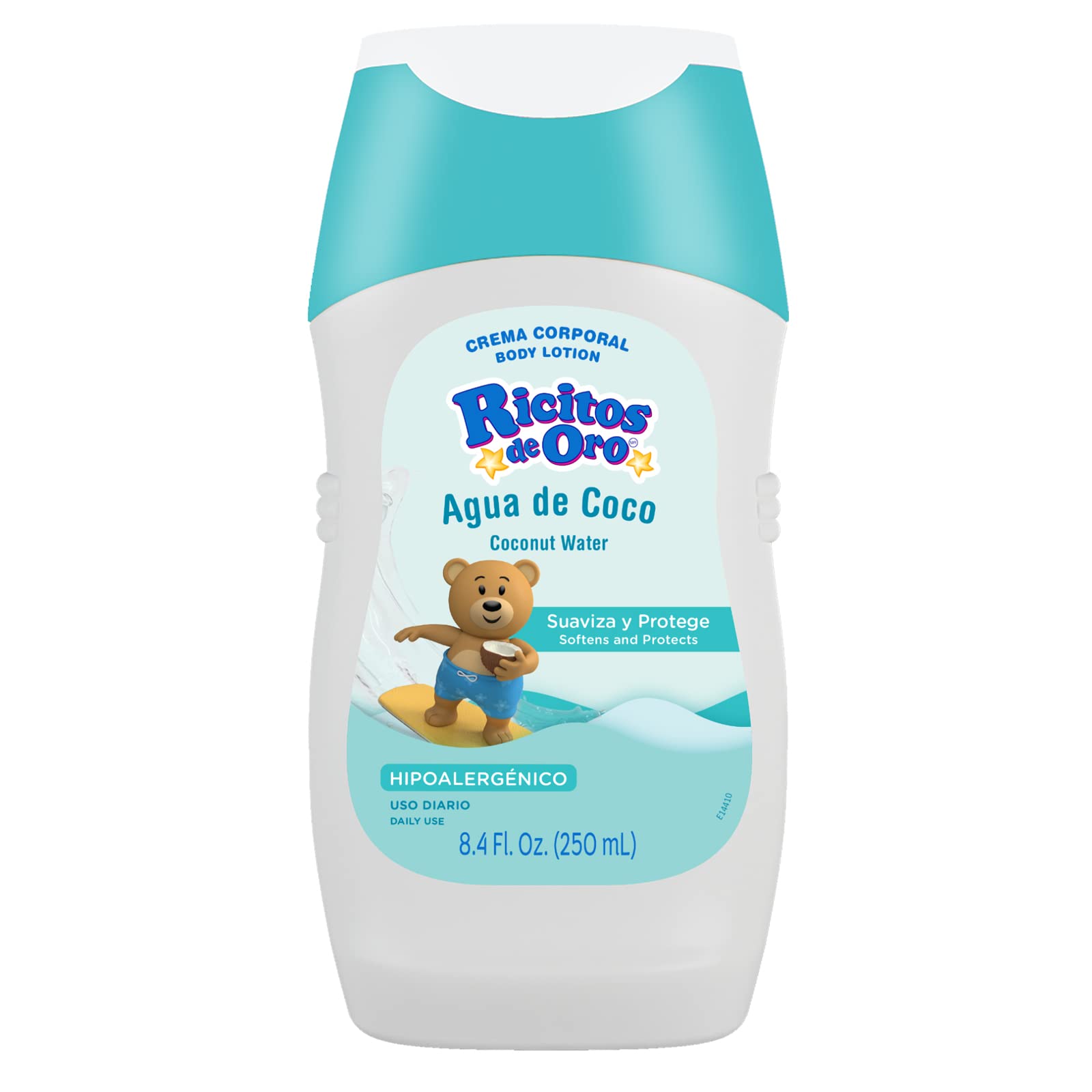 Ricitos de Oro | Grisi | Coconut Water Body Cream | Protects Your Babys Skin | Softens and Moisturizes | Hypoallergenic for Dai
