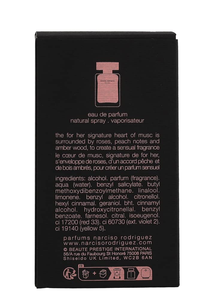 Narciso Rodriguez By Narciso Rodriguez For Her, Eau De Parfum Spray, 1.6-Ounce Bottle
