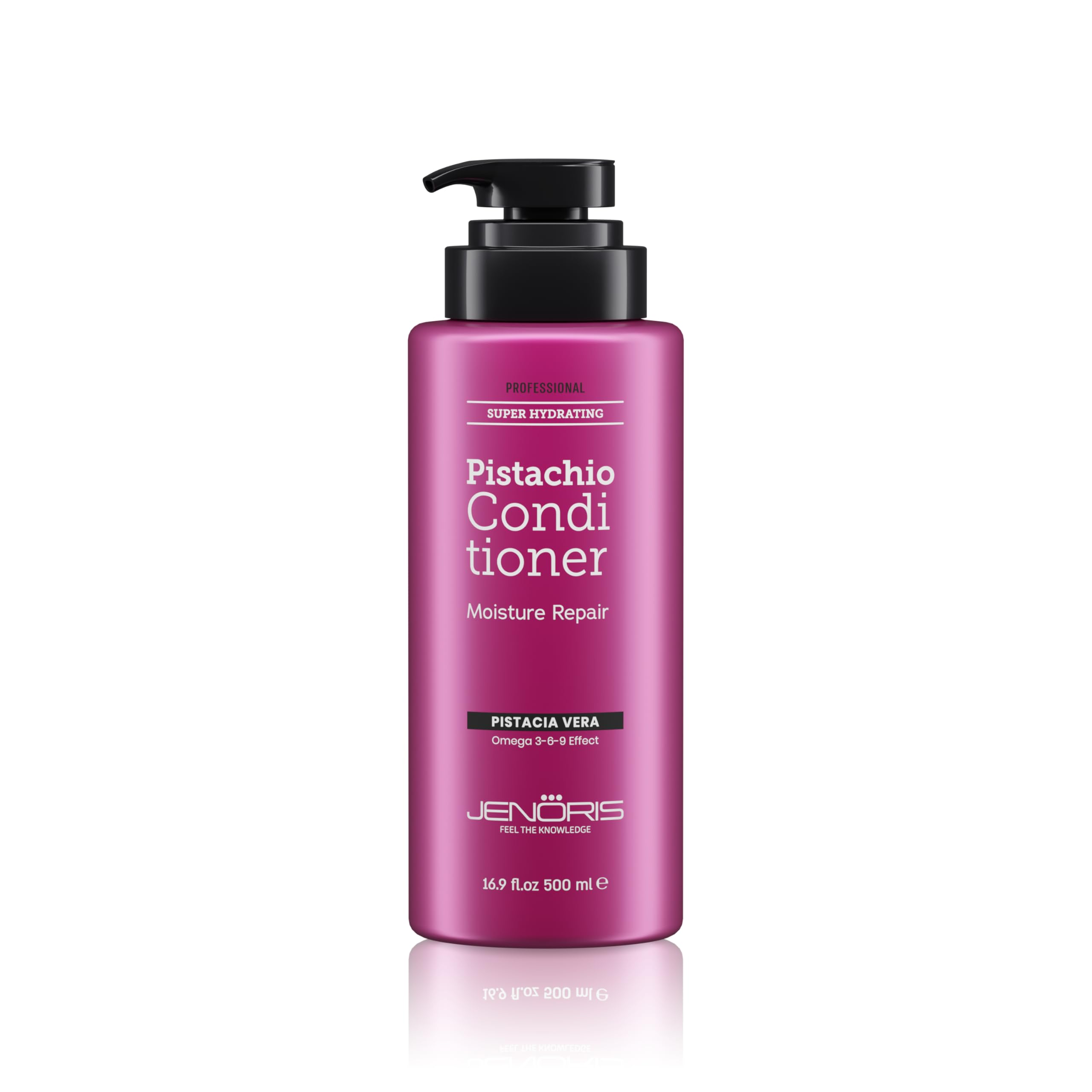 Jenoris Pistachio Conditioner for Colored & Dry Hair 500 ML Professional Hair Care Products for Women and Men. [Pistachio and Bo