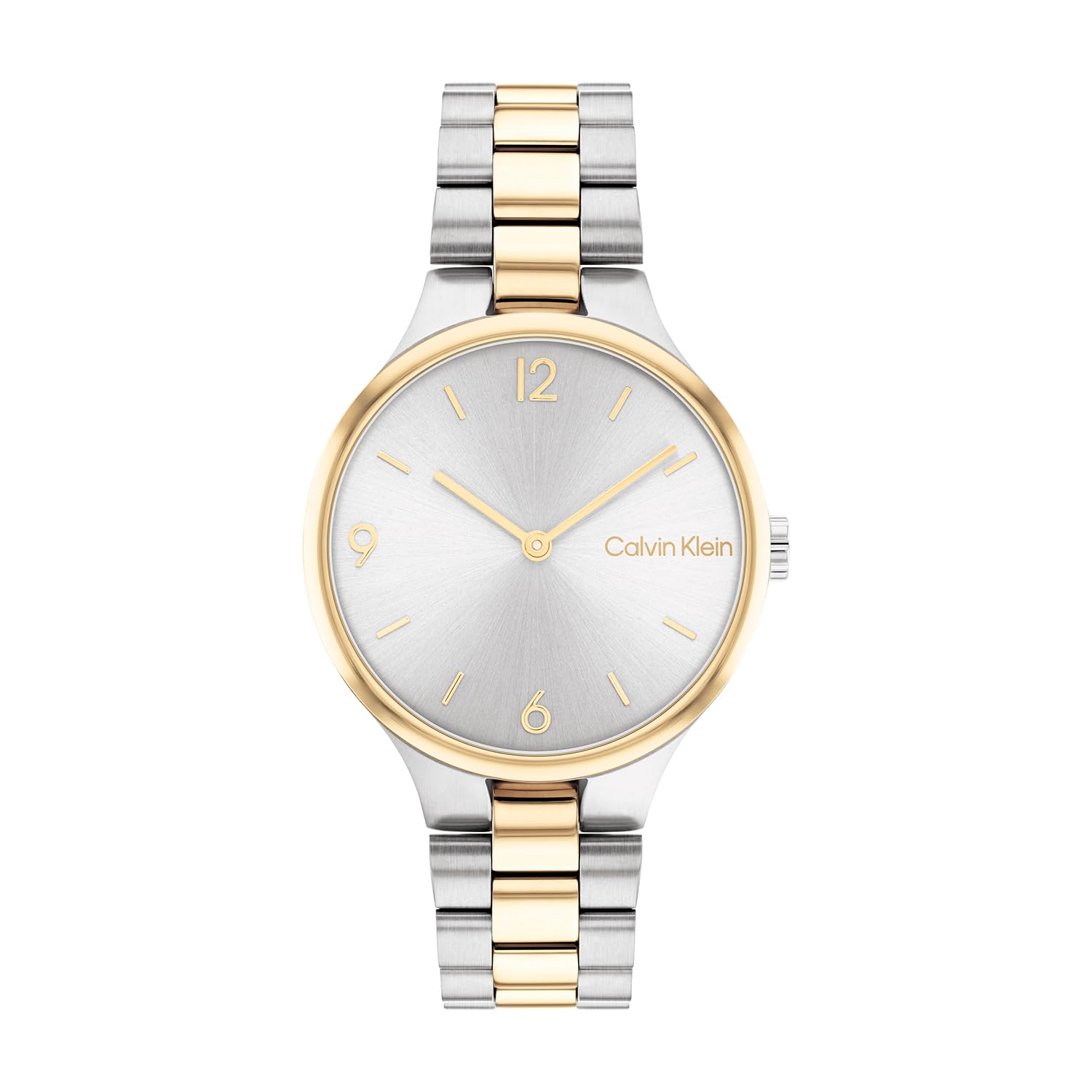 Calvin Klein Linked Analog Silver Dial WomenS Watch25200132