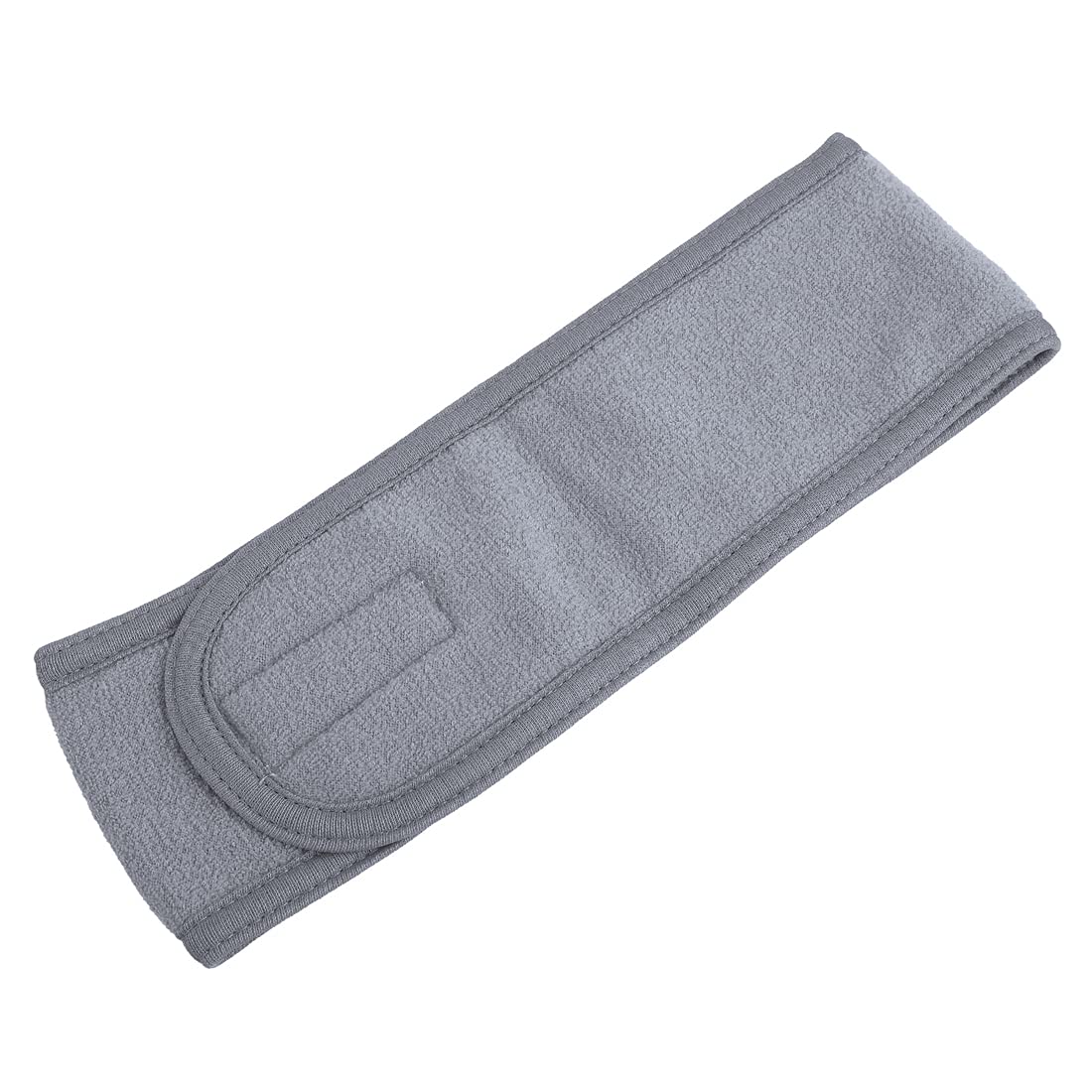 Digital Shoppy Adjustable Wide Hairband Yoga Spa Bath Shower Makeup Wash Face Cosmetic Headband For Women (Grey)