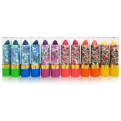 Chom Princessa Aloe Mood Lipstick Set - 12 Assorted Colors, 12 Count Pack