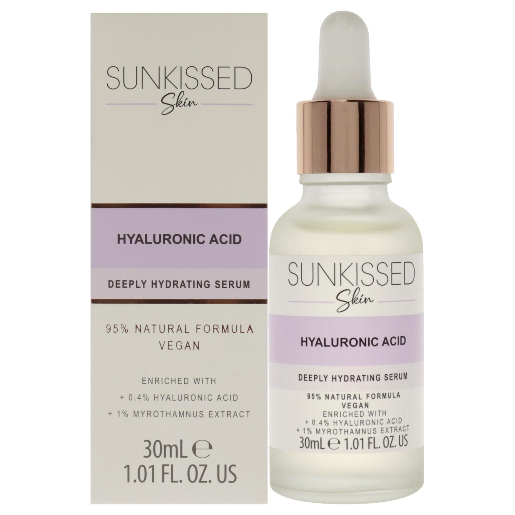 Sunkissed Hyaluronic Acid Serum By Sunkissed For Unisex - 1.01 Oz Serum