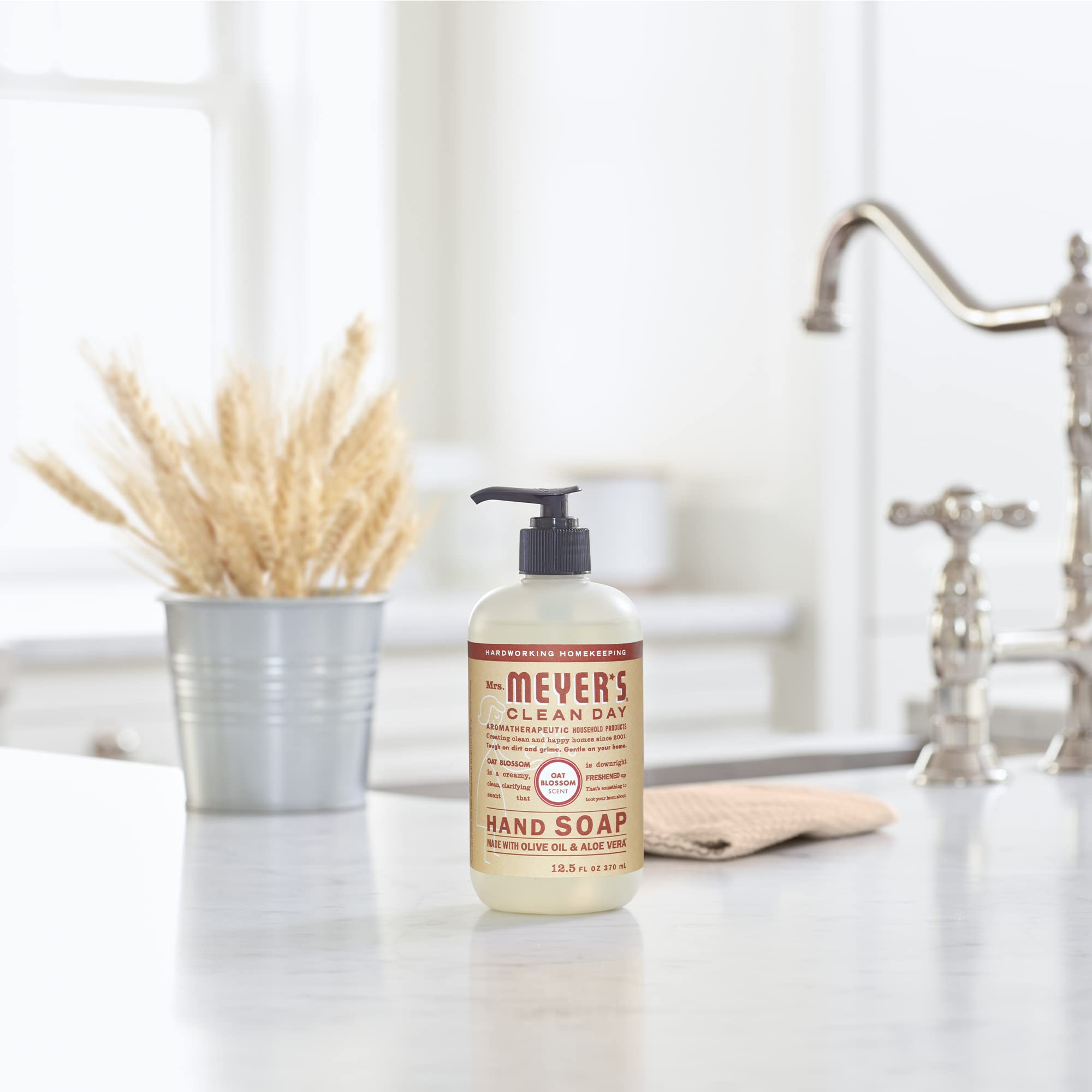 Mrs. Meyer 'S Clean Day Liquid Hand Soap Oat Blossom Scent (12.5 Fl Oz (Pack Of 6))