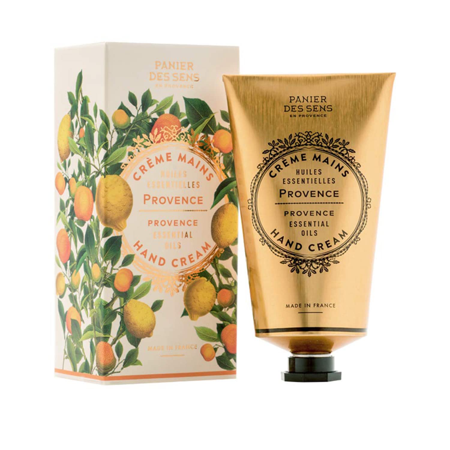 Panier des Sens - Hand Cream for Dry Cracked Hands and Skin - Provence Hand Lotion, Moisturizer, Mask - With Shea Butter and Oli