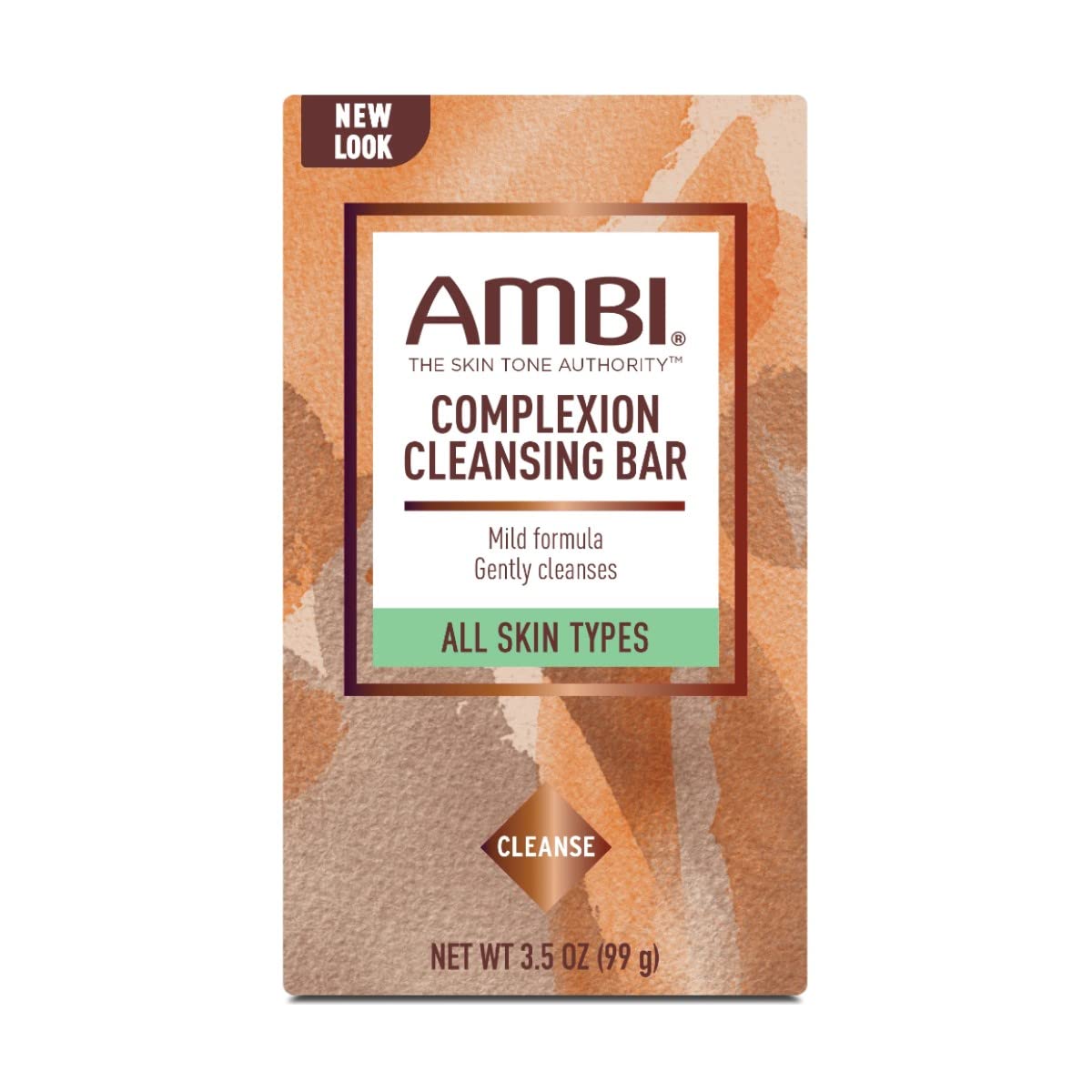 Ambi Complexion Cleansing Bar Soap, 3.5 Oz (Pack Of 8)