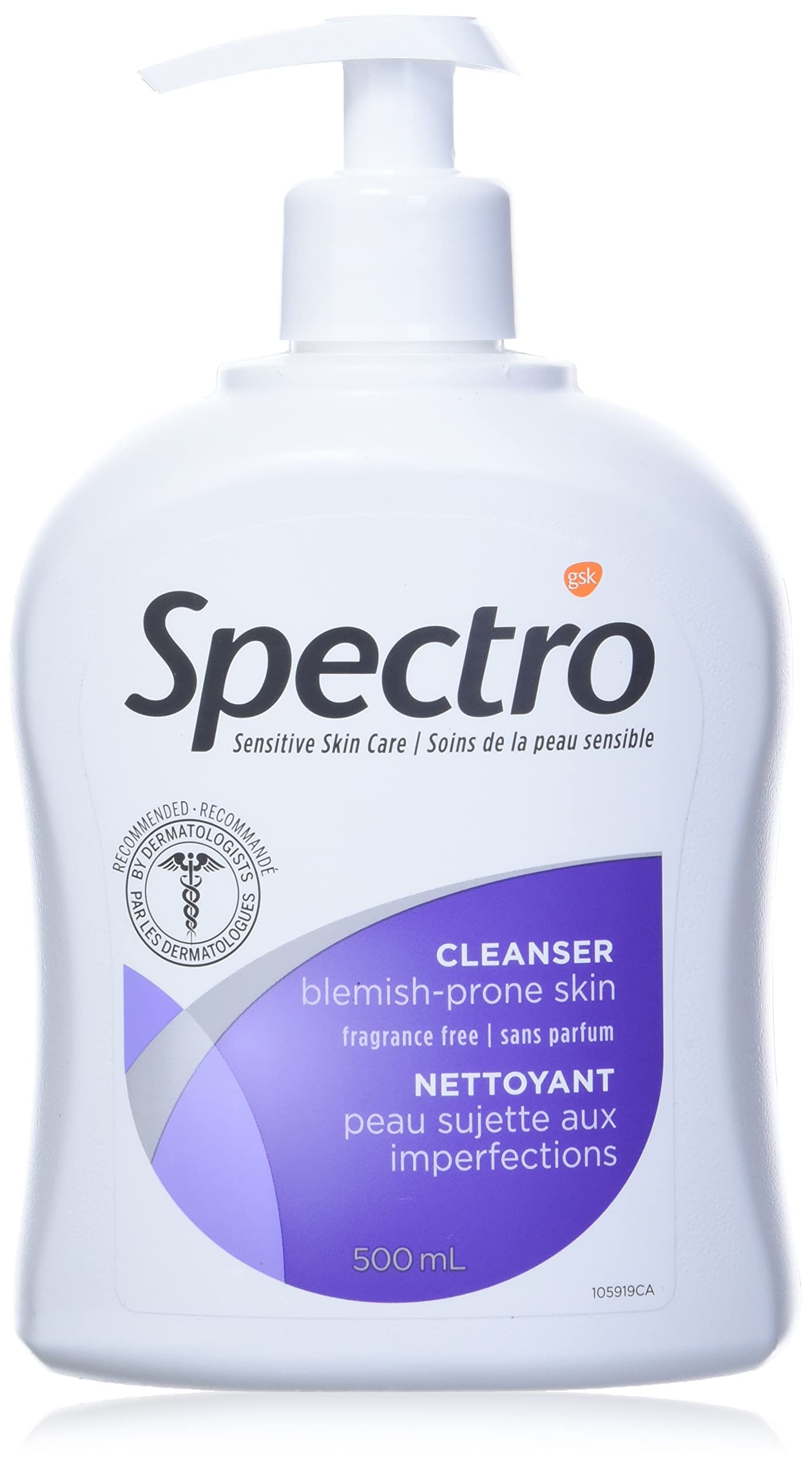 Spectro Jel Cleanser 500Ml (17 Fl.Oz.) Pump (For Blemish Prone Skin (Fragrance Free)) By Spectro