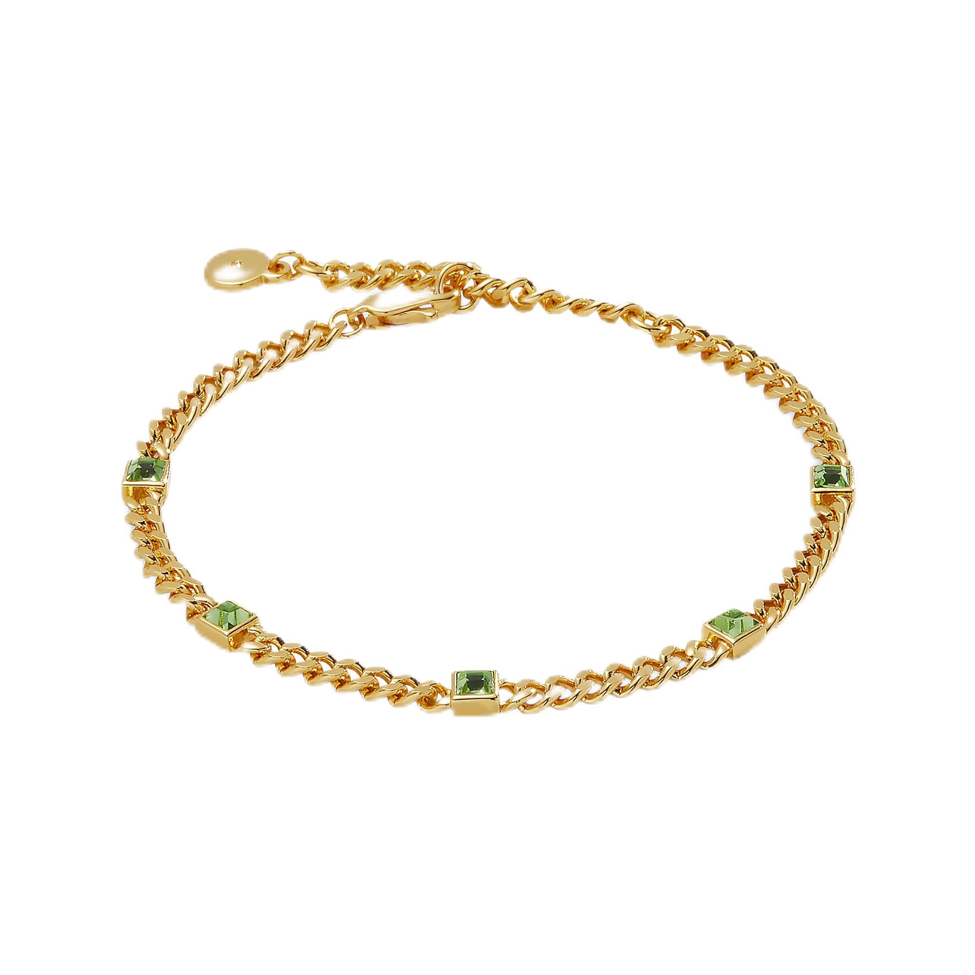 Alex and Ani Birthstone Curb Chain Bracelet