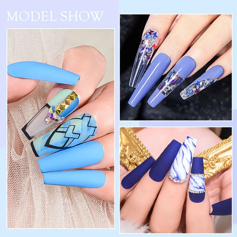 Meet Across Purple Gel Nail Polish Set, 8 Colors Purple Pastel Pink Lavender Gel Polish Soak Off Grape Lilac Violet Gel Nail Art