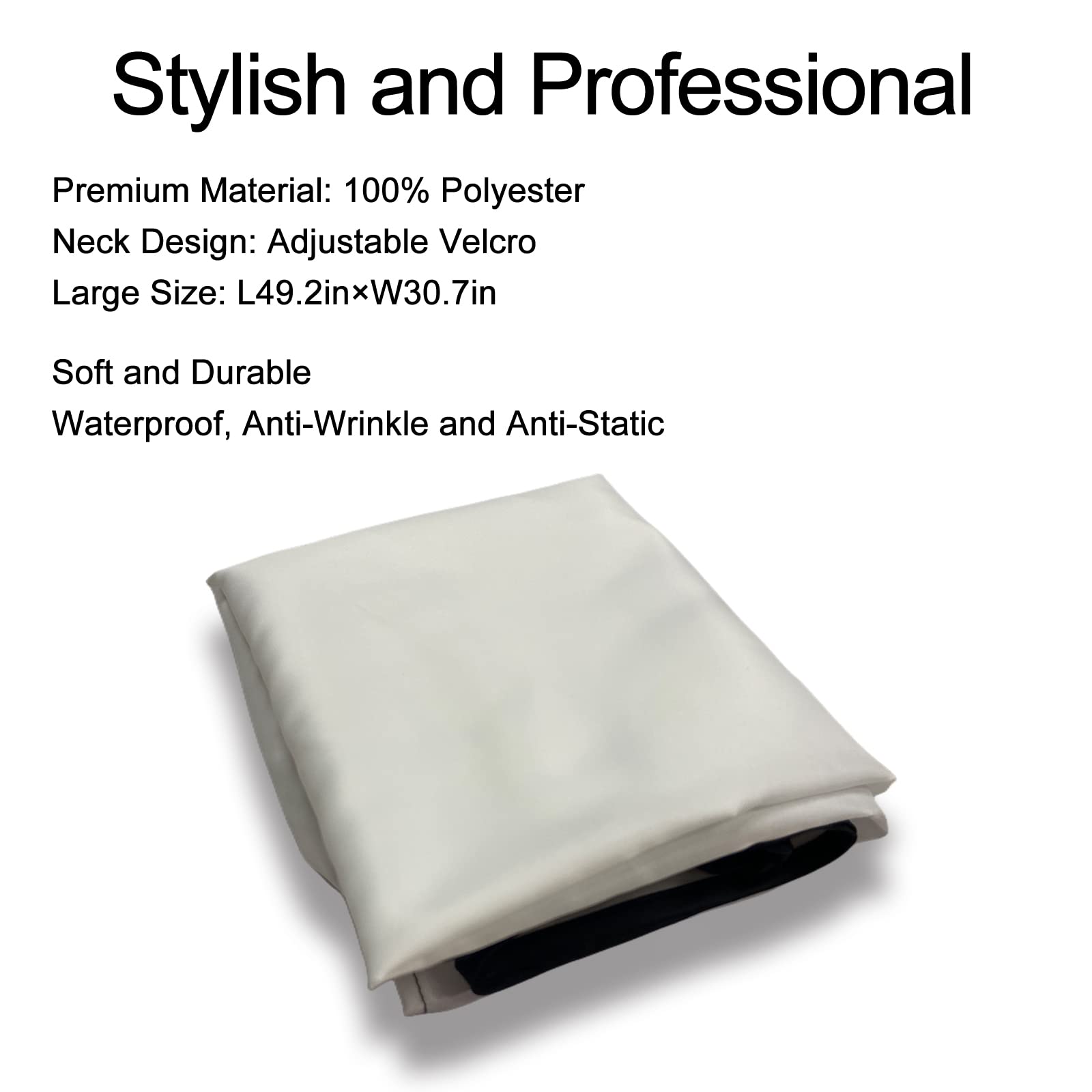 Pelocapa Beard Grooming Bib For Men, Non-Stick Beard Shaving Catcher, Beard Trimming Styling Bib With 2 Suction Cups And Storage