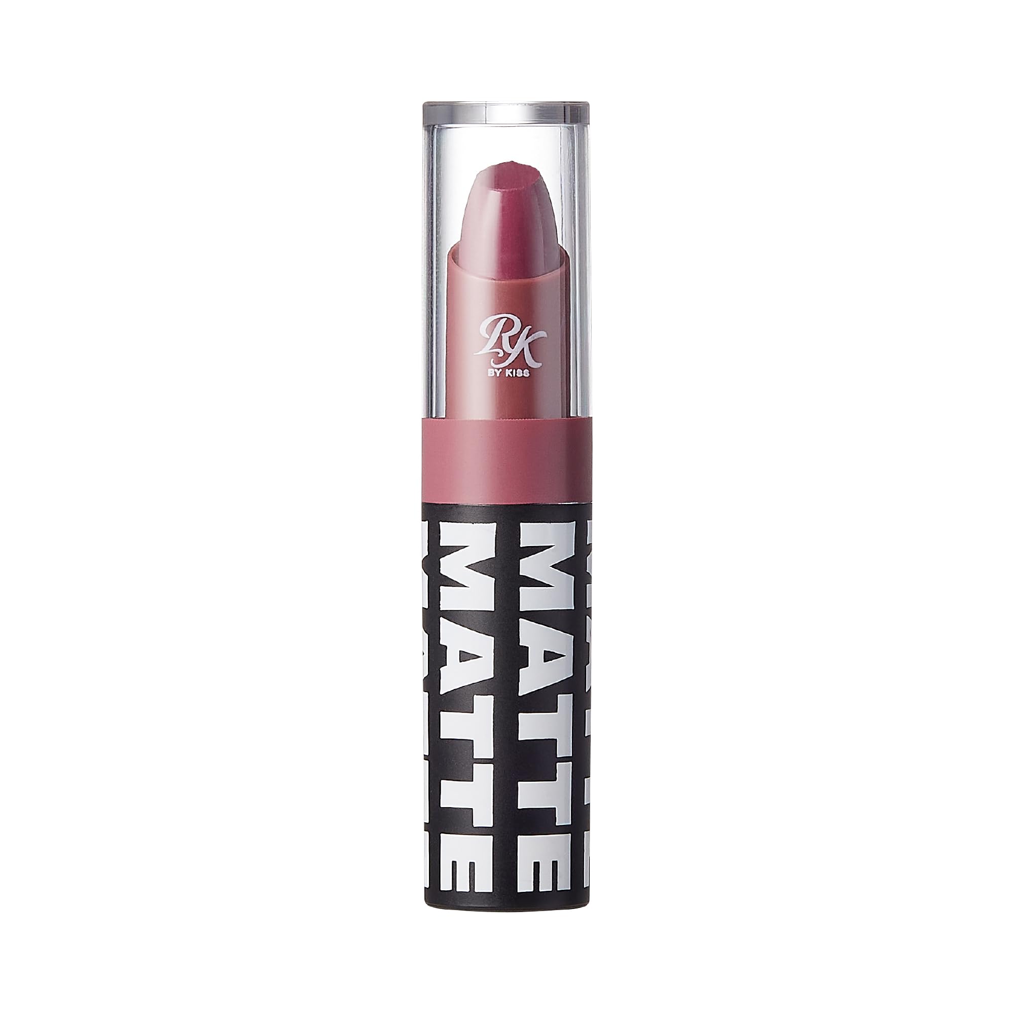 Ruby Kisses Lipstick, Matte Finish, Long-Lasting, Highly Pigmented, Smooth Apply, Full Coverage Lip Color Makeup (Mauve It)