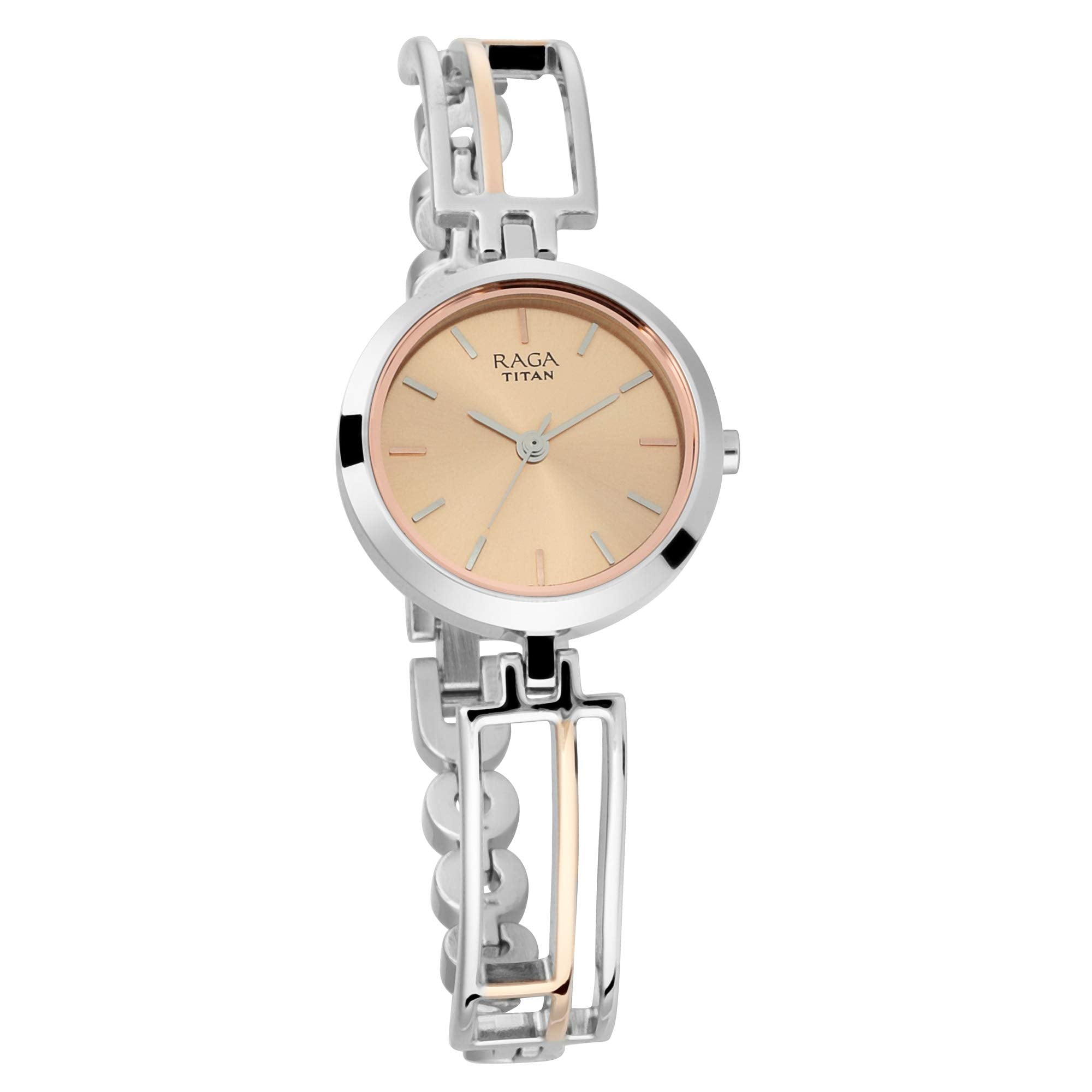 Titan Viva Analog Rose Gold Dial WomenS Watch-2622Km01