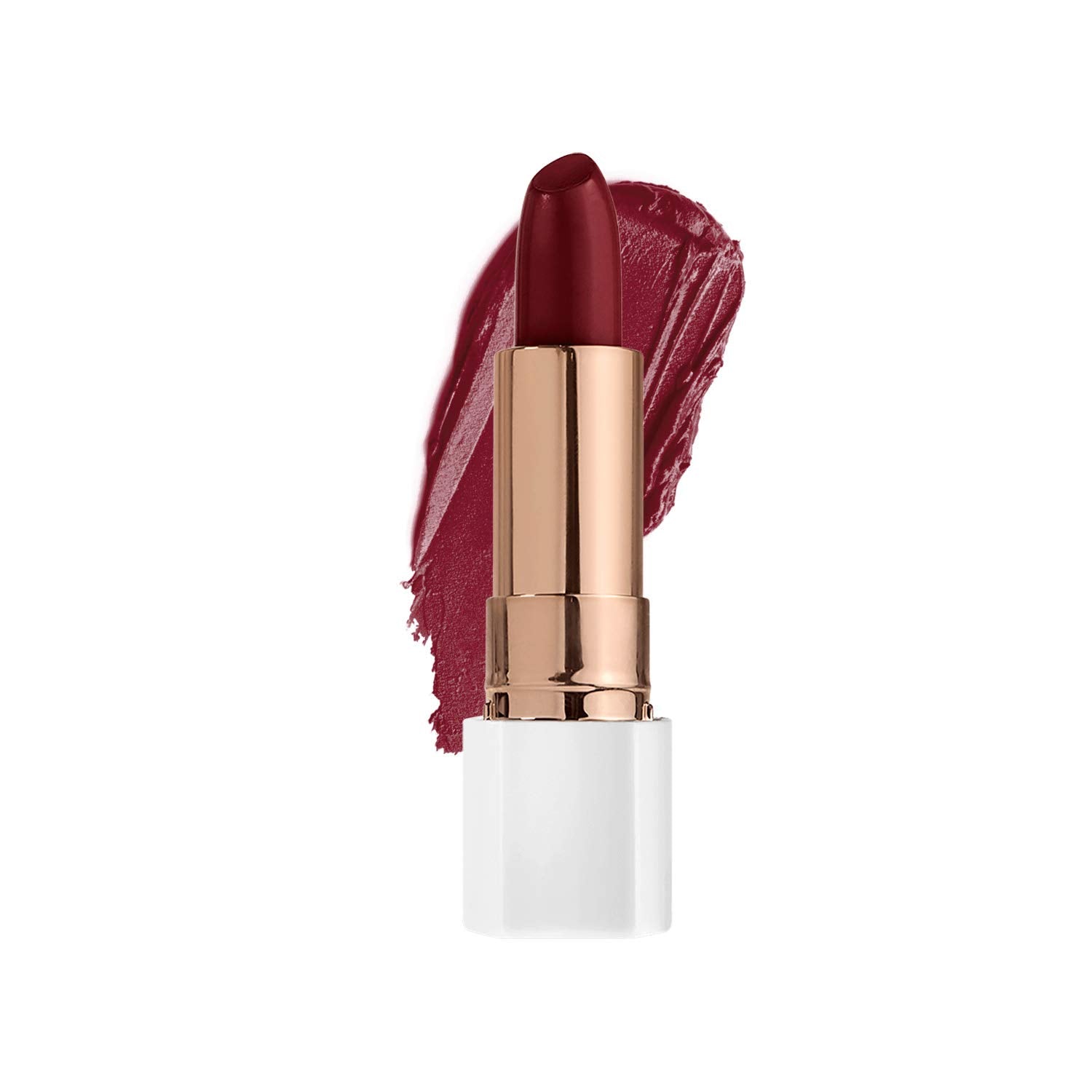 FLOWER BEAUTY Petal Pout Lipstick  Cruelty Free  Nourishing & Highly Pigmented Lip Color with Antioxidants (Wild Berry  Matte