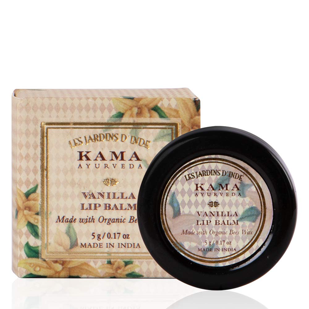 Kama Ayurveda Vanilla Lip Balm, 5g