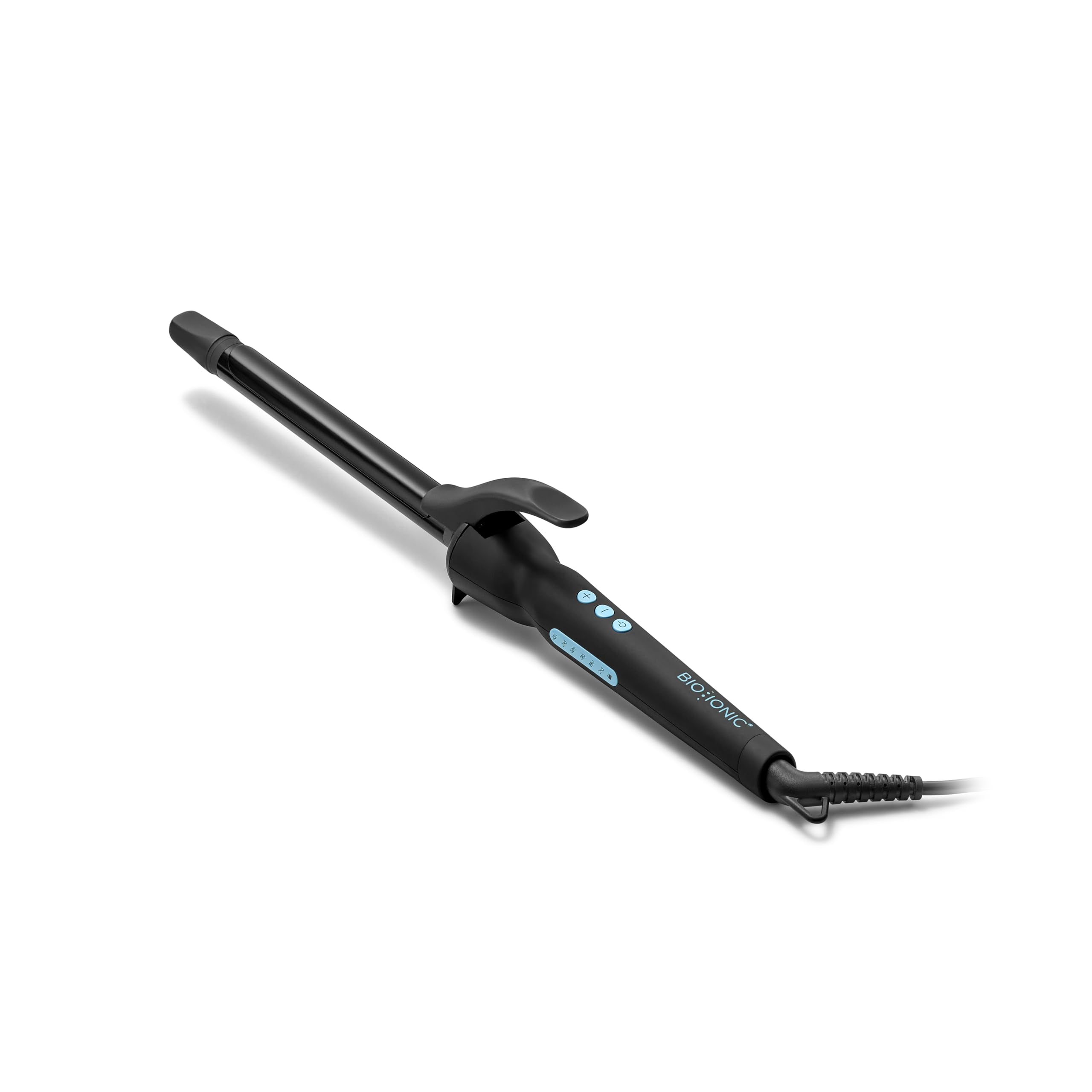 Long Barrel Styler  Black by Bio Ionic for Women  0.75 Inch Curling Iron
