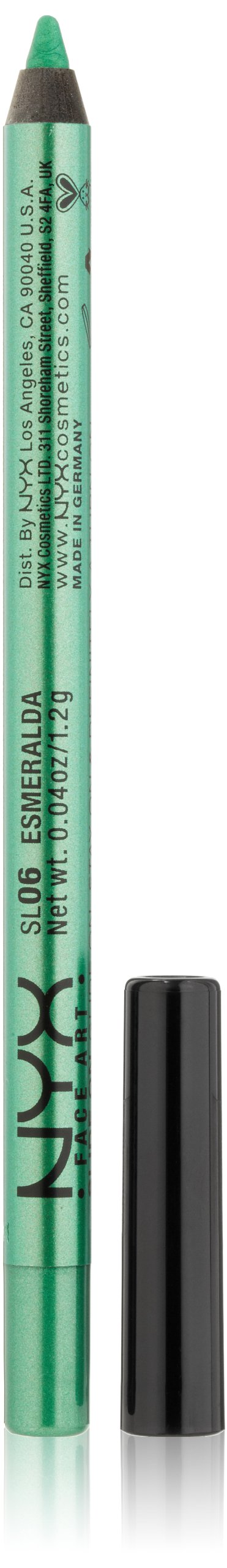 Nyx Professional Makeup Slide On Pencil, Waterproof Eyeliner Pencil - Esmeralda
