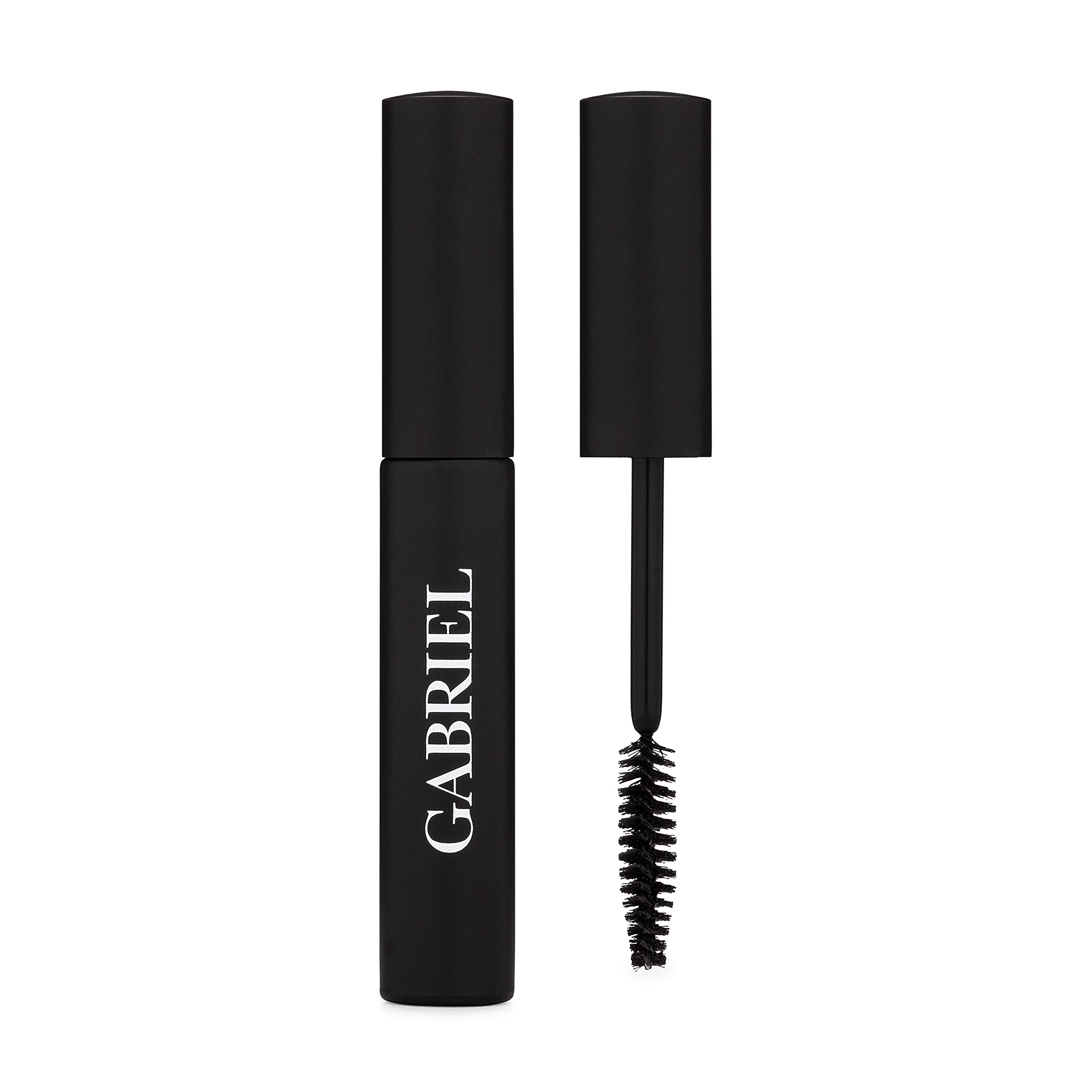 Gabriel Cosmetics Mascara (Black), Natural, Paraben Free, Vegan, Gluten Free, Cruelty Free, No Gmo, Voluminous Full Lashes, Non