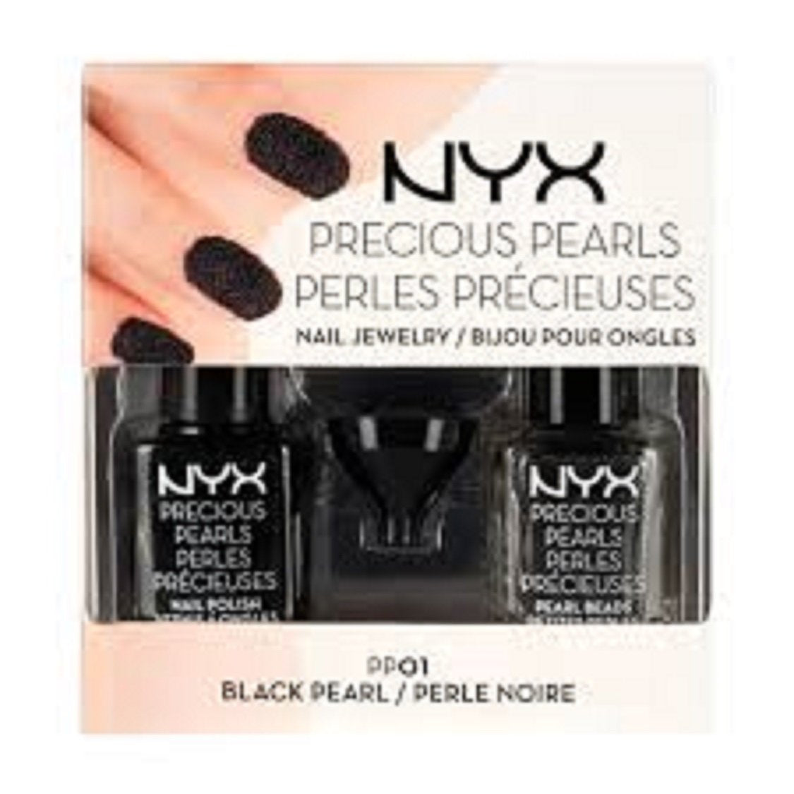 Nyx Precious Pearls Nail Polish Set - Black Pearl