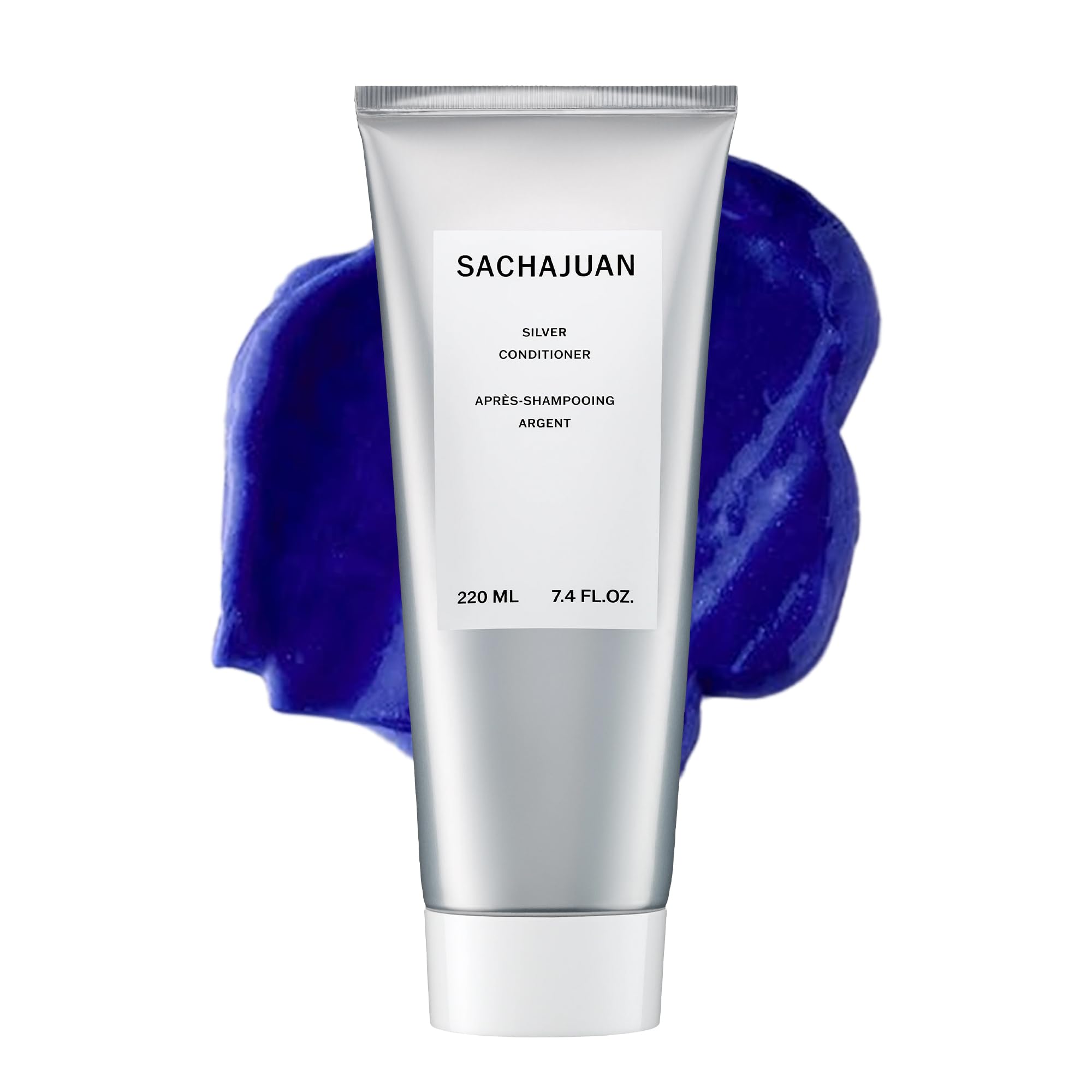 SACHAJUAN Silver Conditioner | Purple Conditioner for Blonde, Grey & Highlighted Hair | Reduces Brassiness, Hydrates & Adds Shin