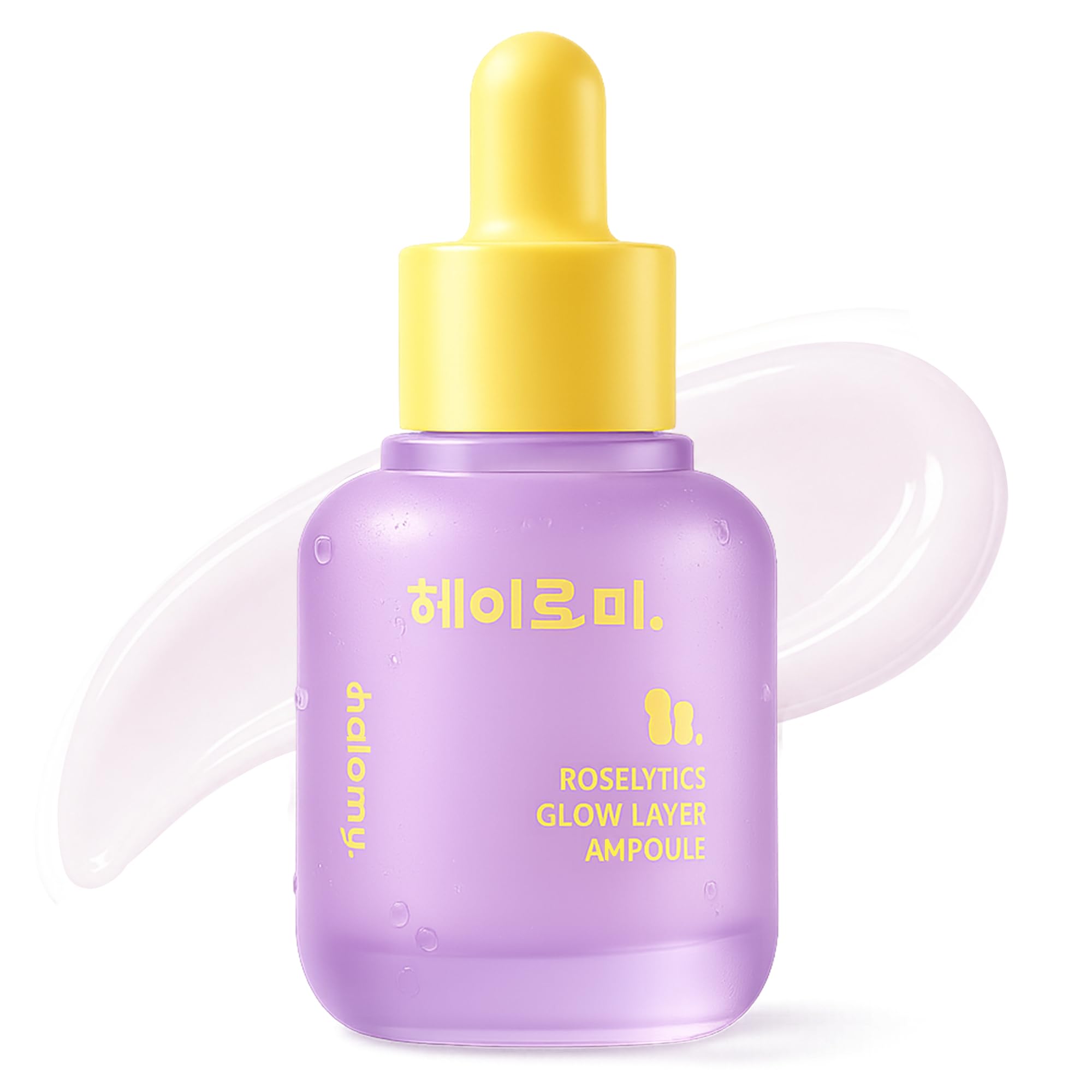 HALOMY. Rose PDRN Serum, Glow Serum with Niacinamide & Hyaluronic Acid