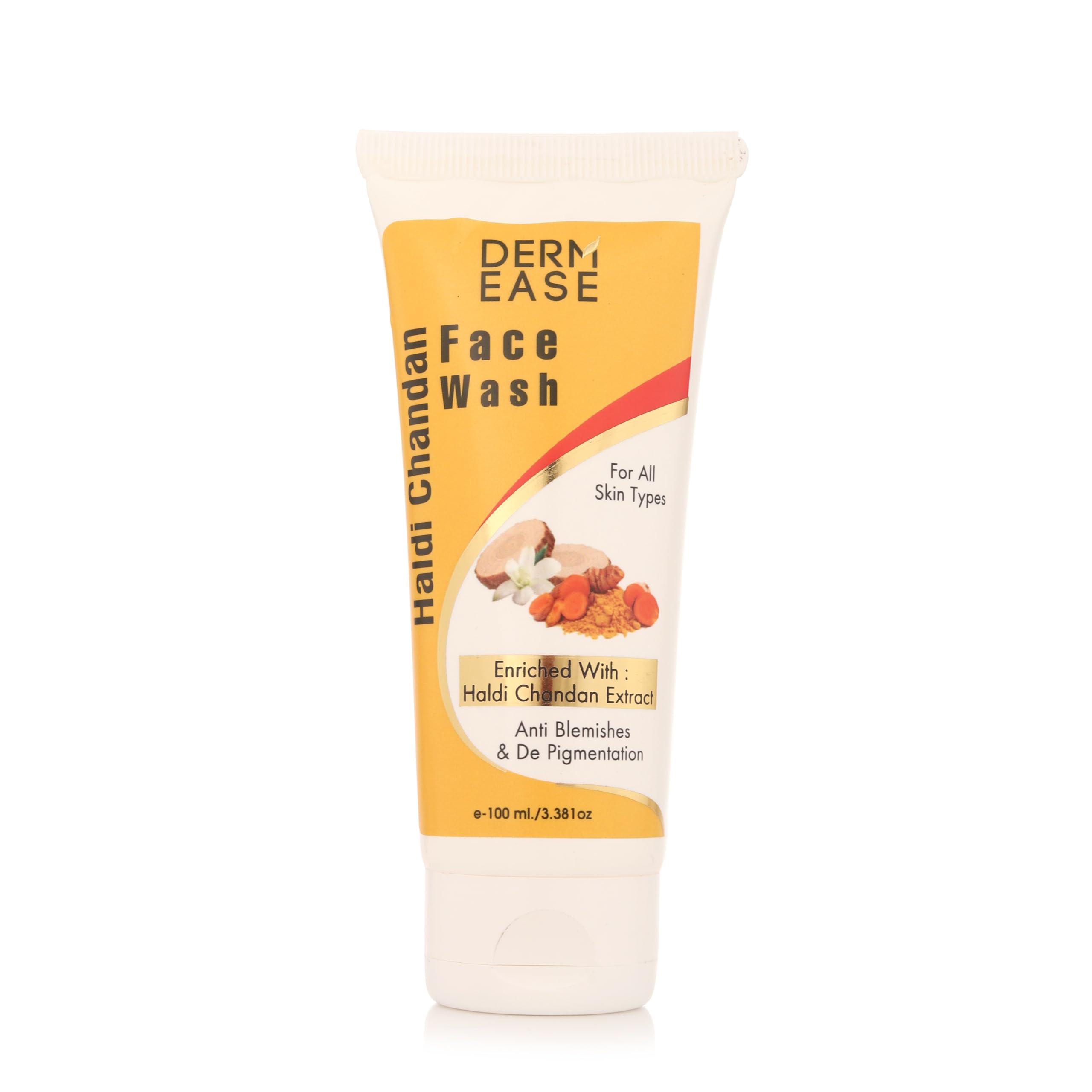 Derm Ease Haldi Chandan Anti Blemish & Pigmentation Face Wash 100Ml