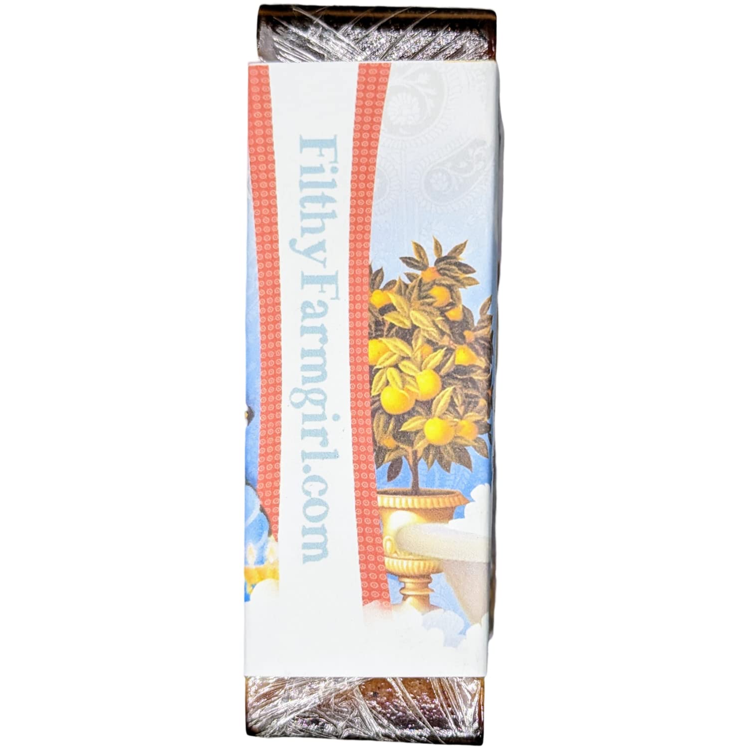 Patchouli Sutra BAR SOAP Cocoa Butter Orange Tumeric Patchouli by Filthy Farmgirl