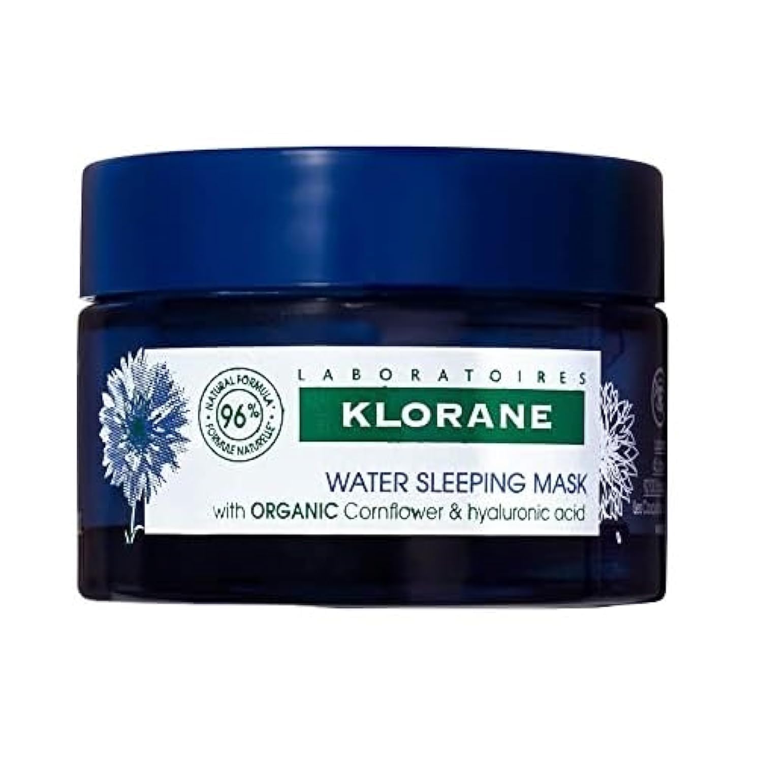 Klorane - Revitalizing Water Sleeping Mask With Organically Farmed Cornflower & Hyaluronic Acid - Hydrating Night Mask - Awaken,