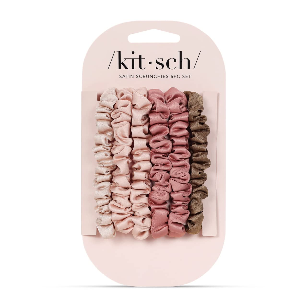 Kitsch Scrunchies for Womens Hair - Ultra Petite Hair Scrunchies  Large Hair Ties for Women  Hair Tie Scrunchies for girls  Scru