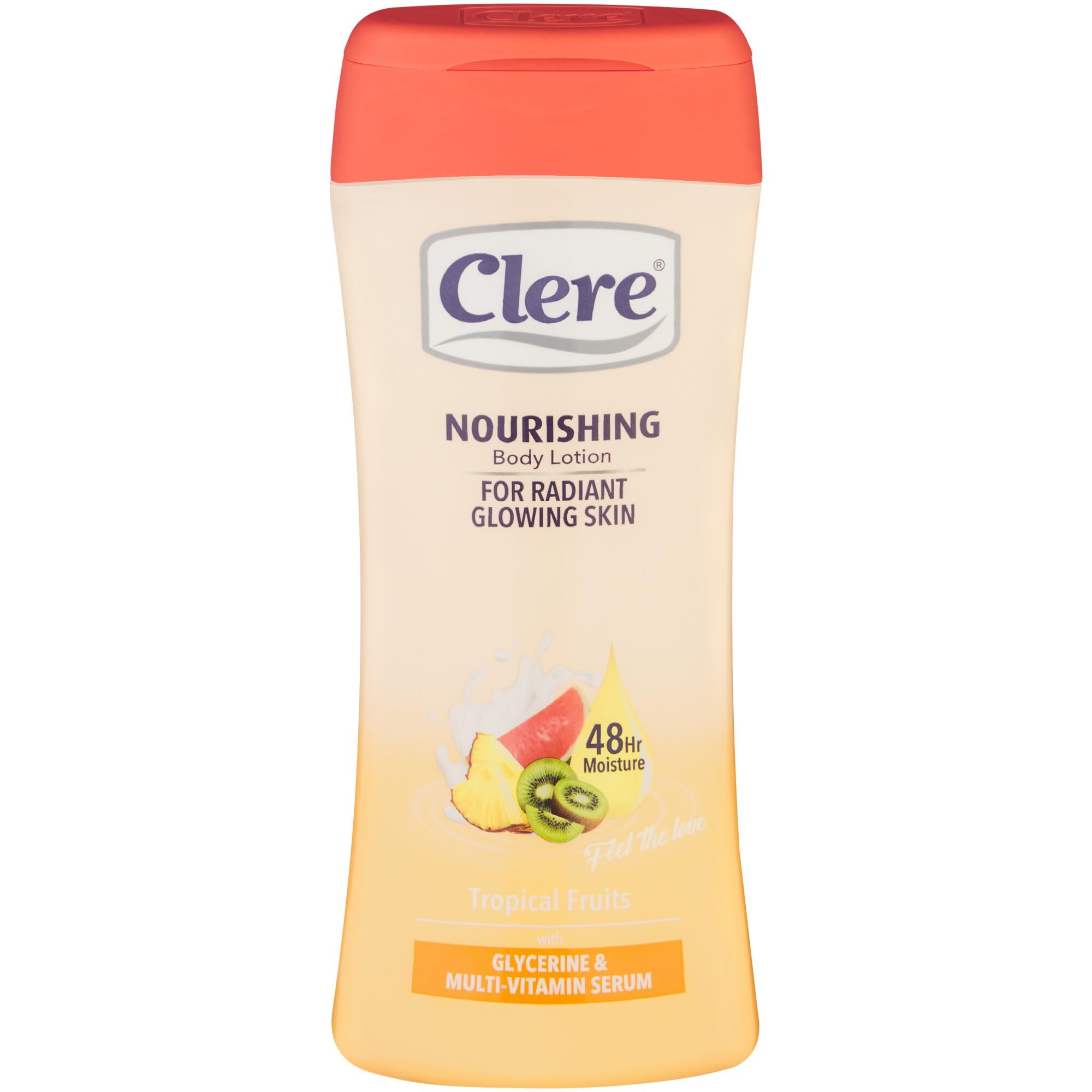 CLERE Nourishing Body Lotion - Tropical Fruits - 400mL